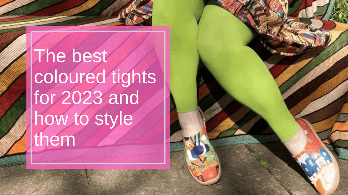 How to wear: coloured tights