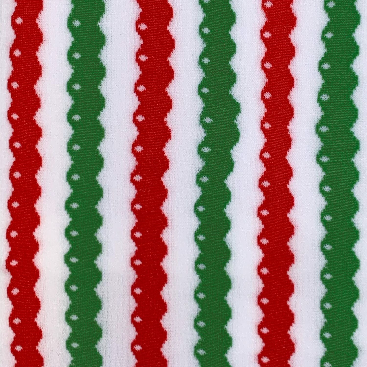 120 Denier Striped Tights - Polar Express