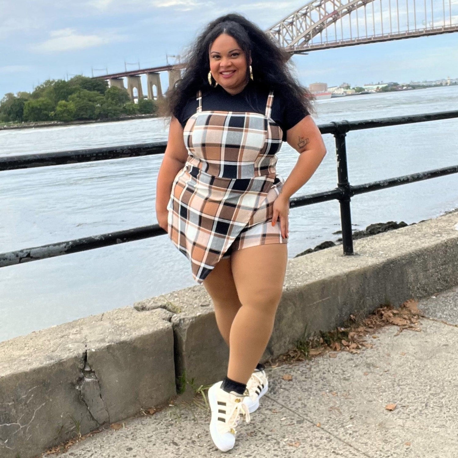 120 Denier Tights - Caramel Latte - Snag