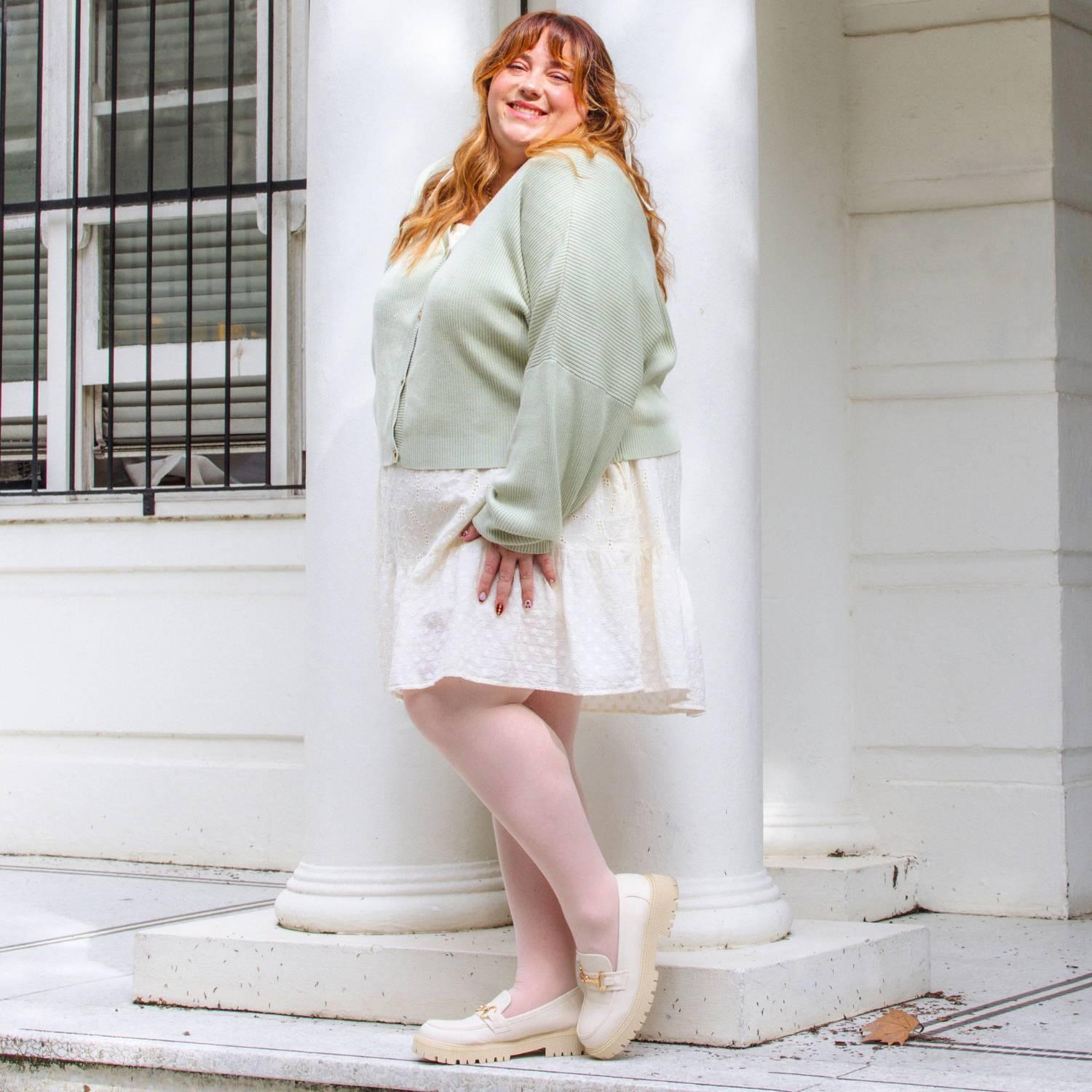 30 Denier Sheer Tights - Ballet Pink - Snag