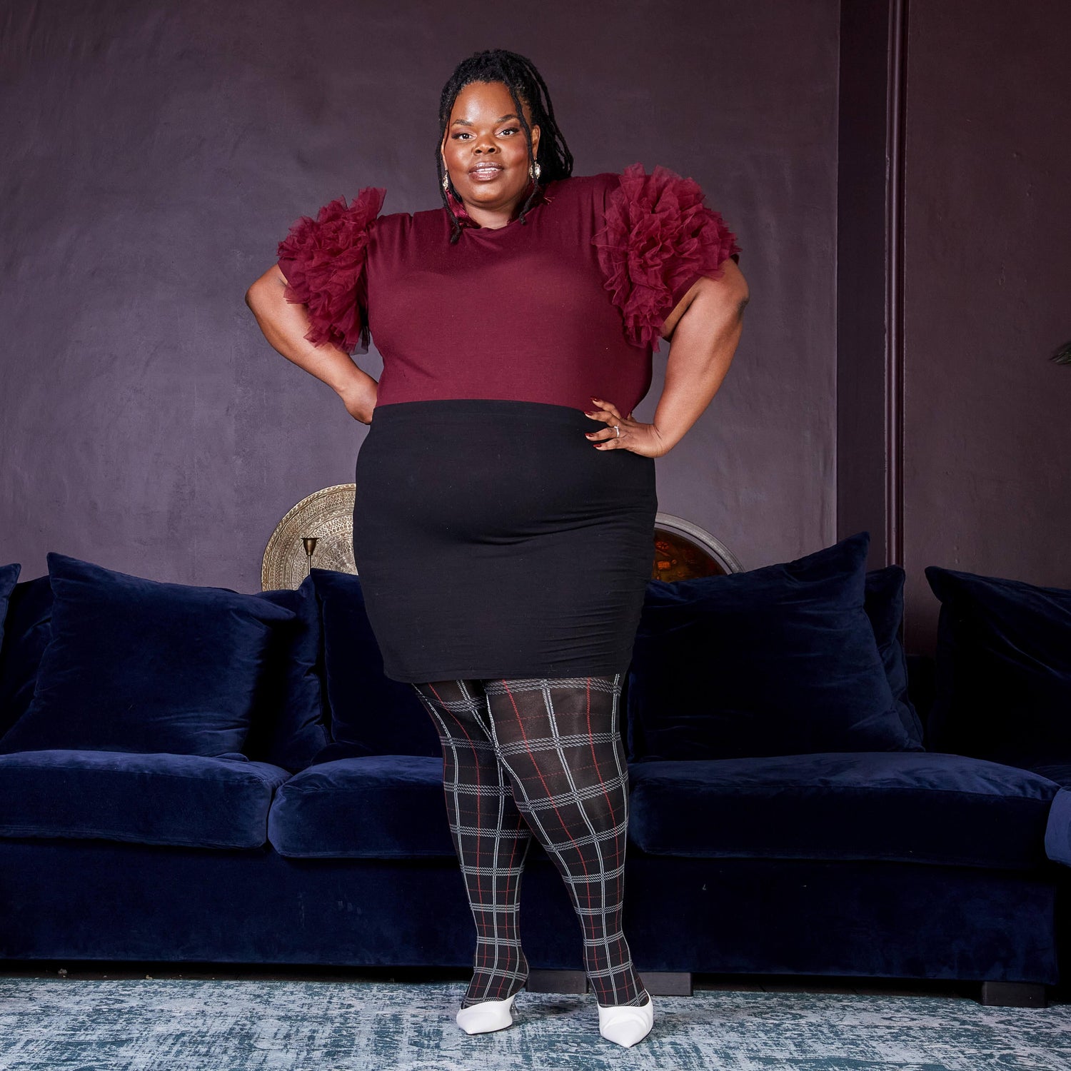 80 Denier Tights - Haggis