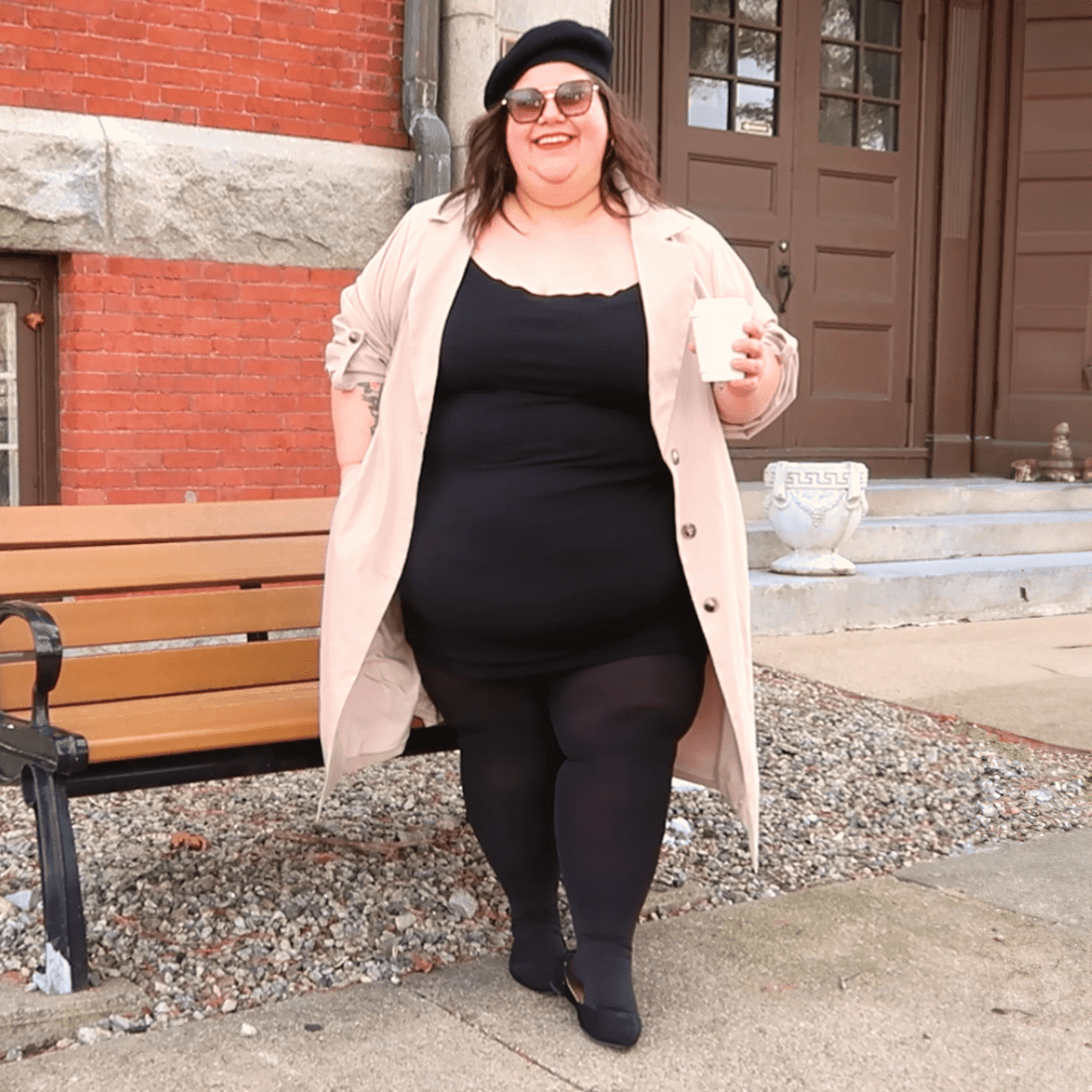 80 Denier Tights - Black - Snag