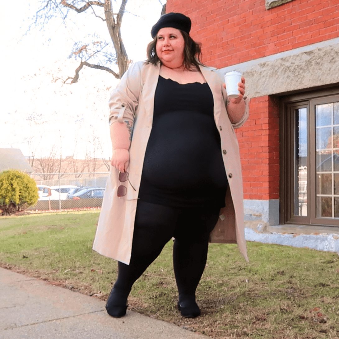 80 Denier Tights - Black - Snag