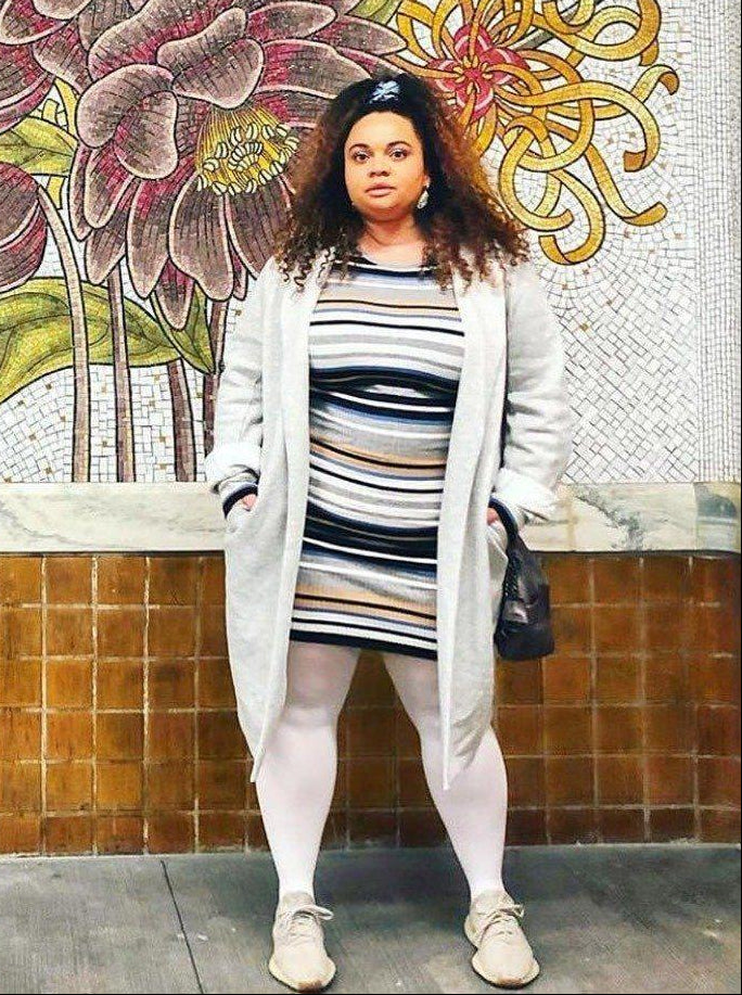 80 Denier Opaque Tights - Snowball
