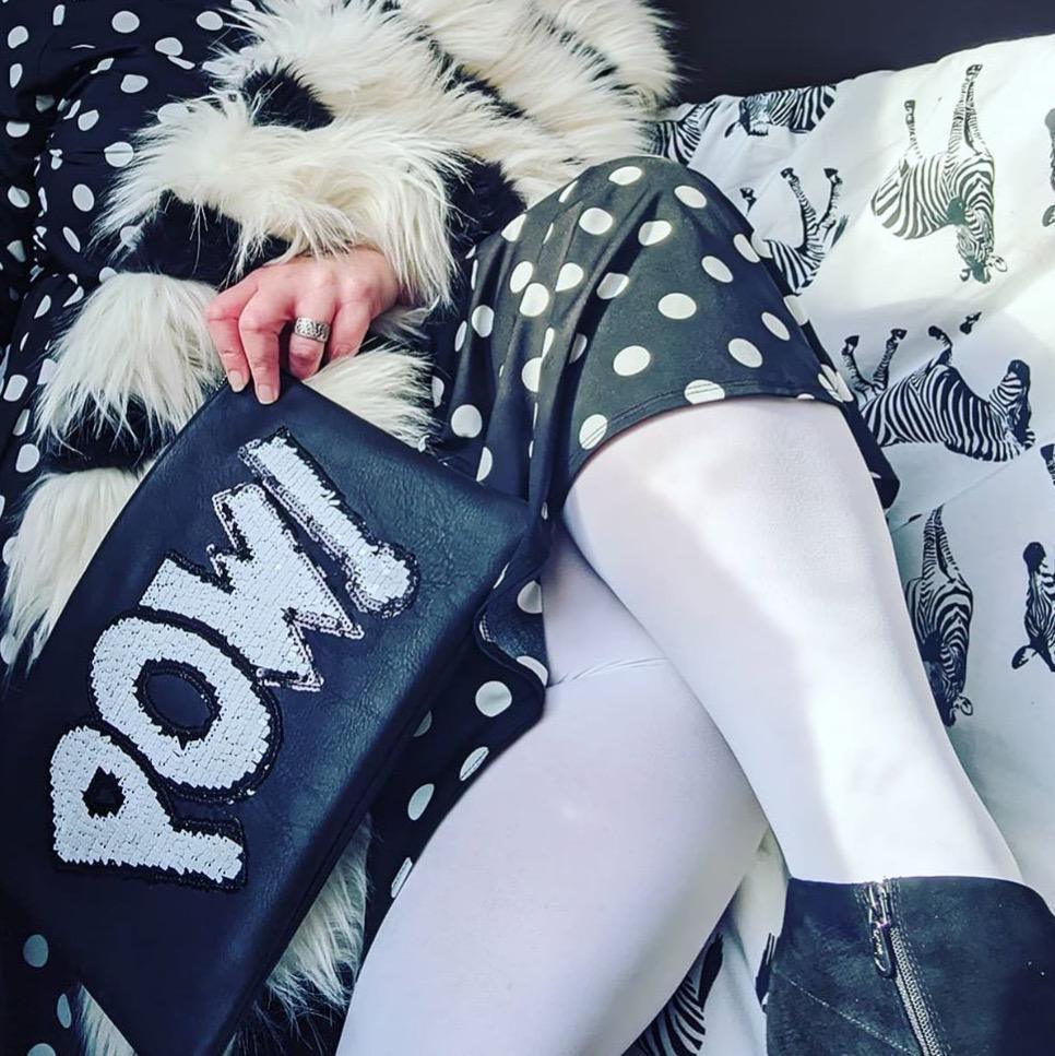 80 Denier Opaque Tights - Snowball