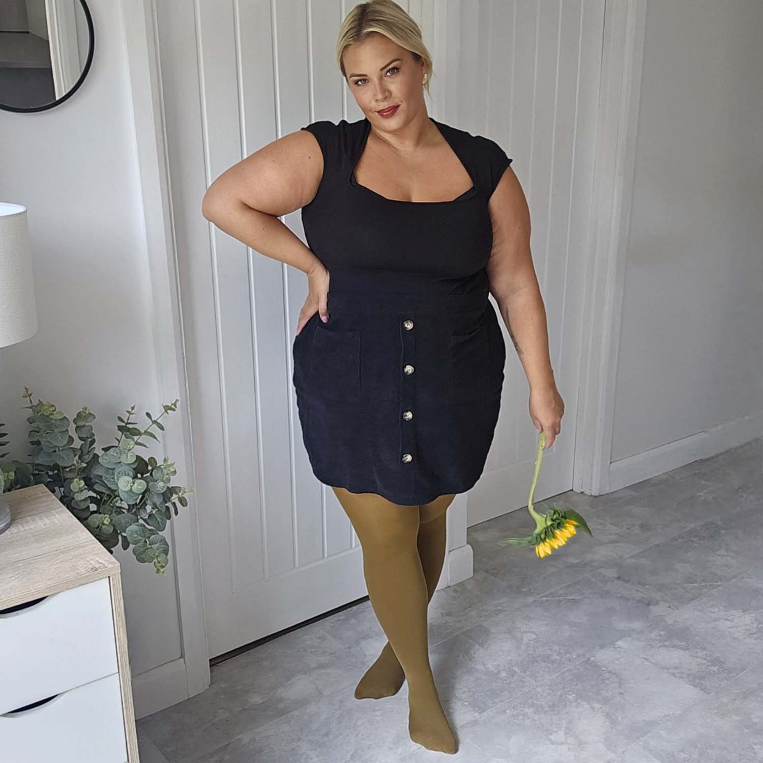 80 Denier Tights Brown Sauce Tights Clothes In Sizes 4-38 Snag