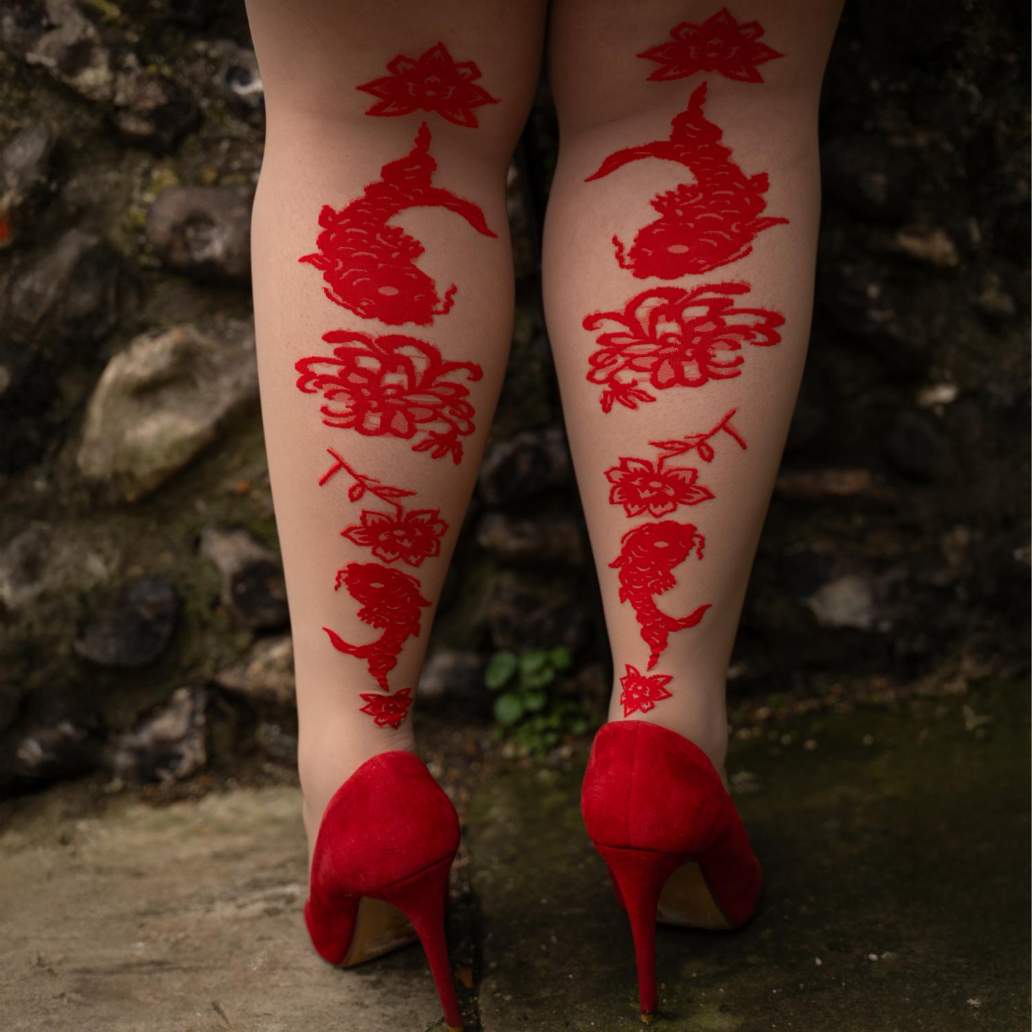Manifest Sheer Tights - Builders Tea