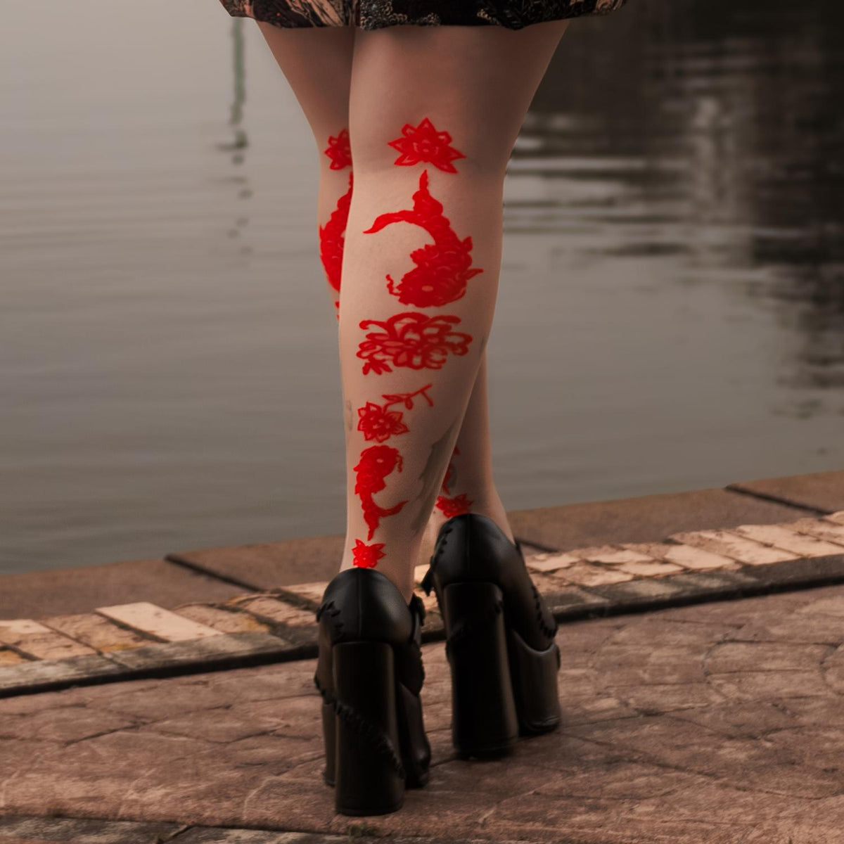 Manifest Sheer Tights - Builders Tea