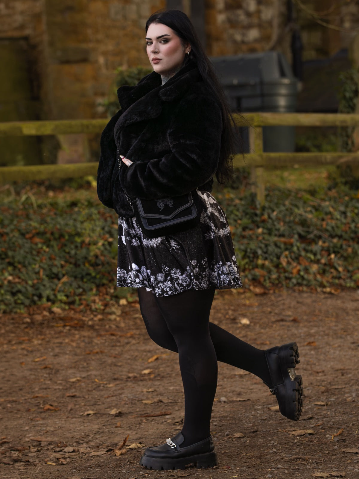 80 Denier Opaque Tights - Black