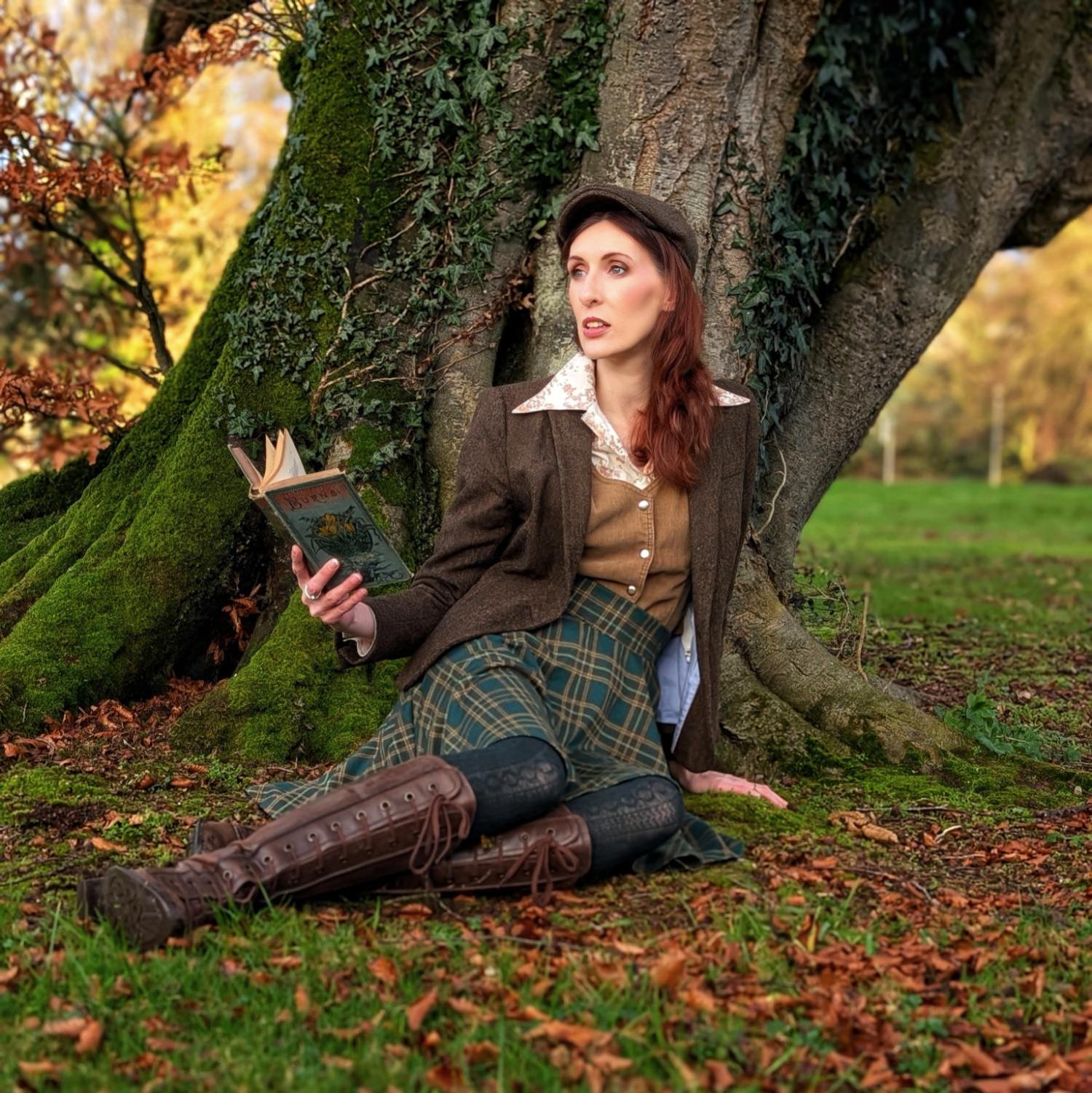 Glenfern Plaid Flare Skirt | Cottagecore & Dark Academia | Snag