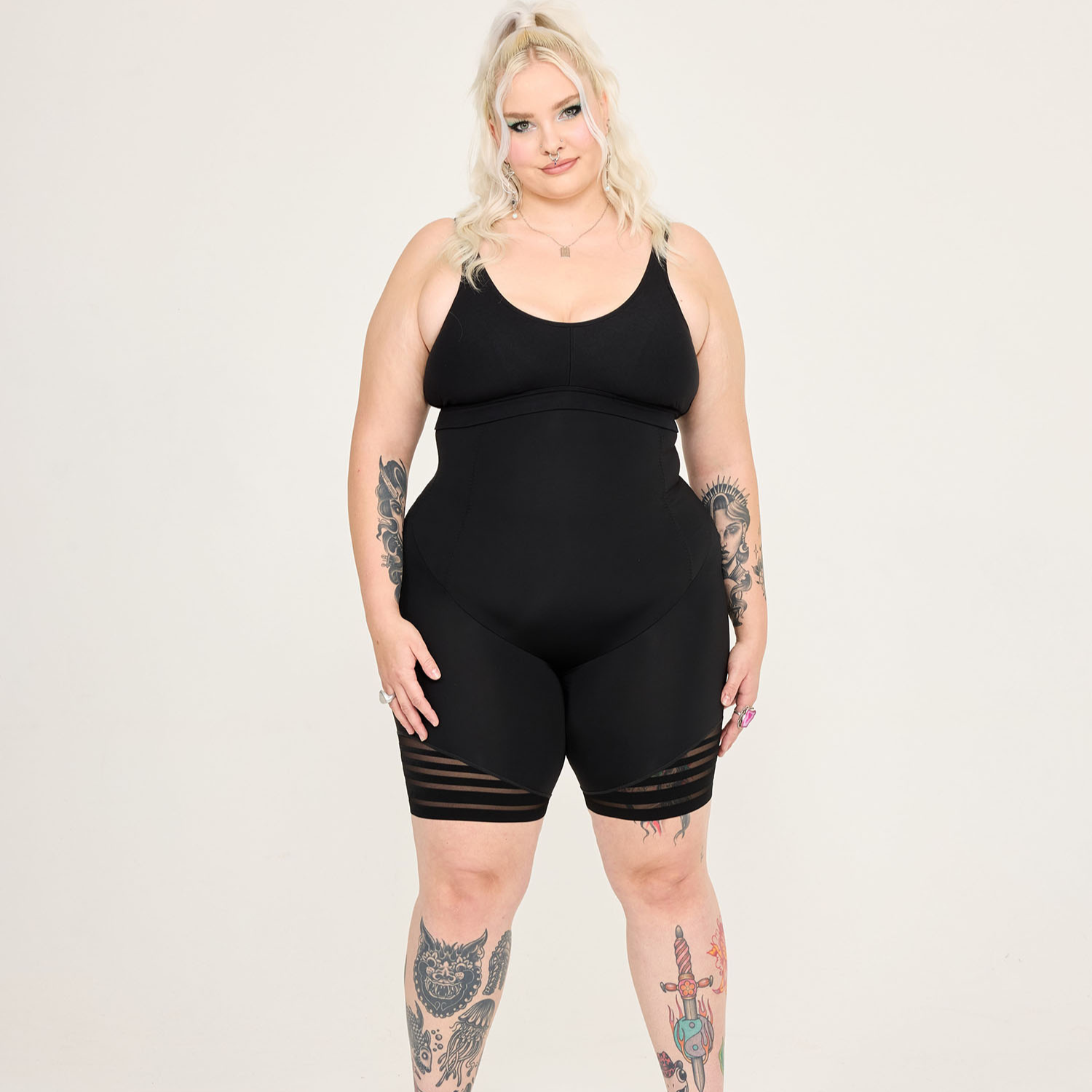 Smoothwear Super High Waist Shorts - Black