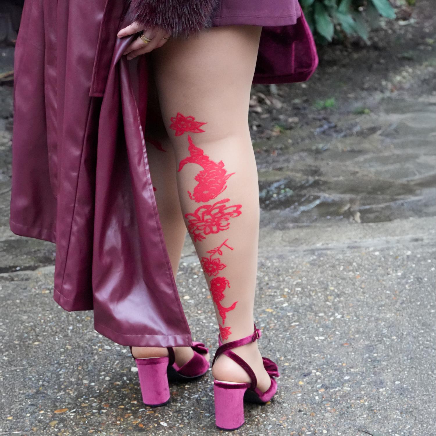 Manifest Sheer Tights - Caramel Latte