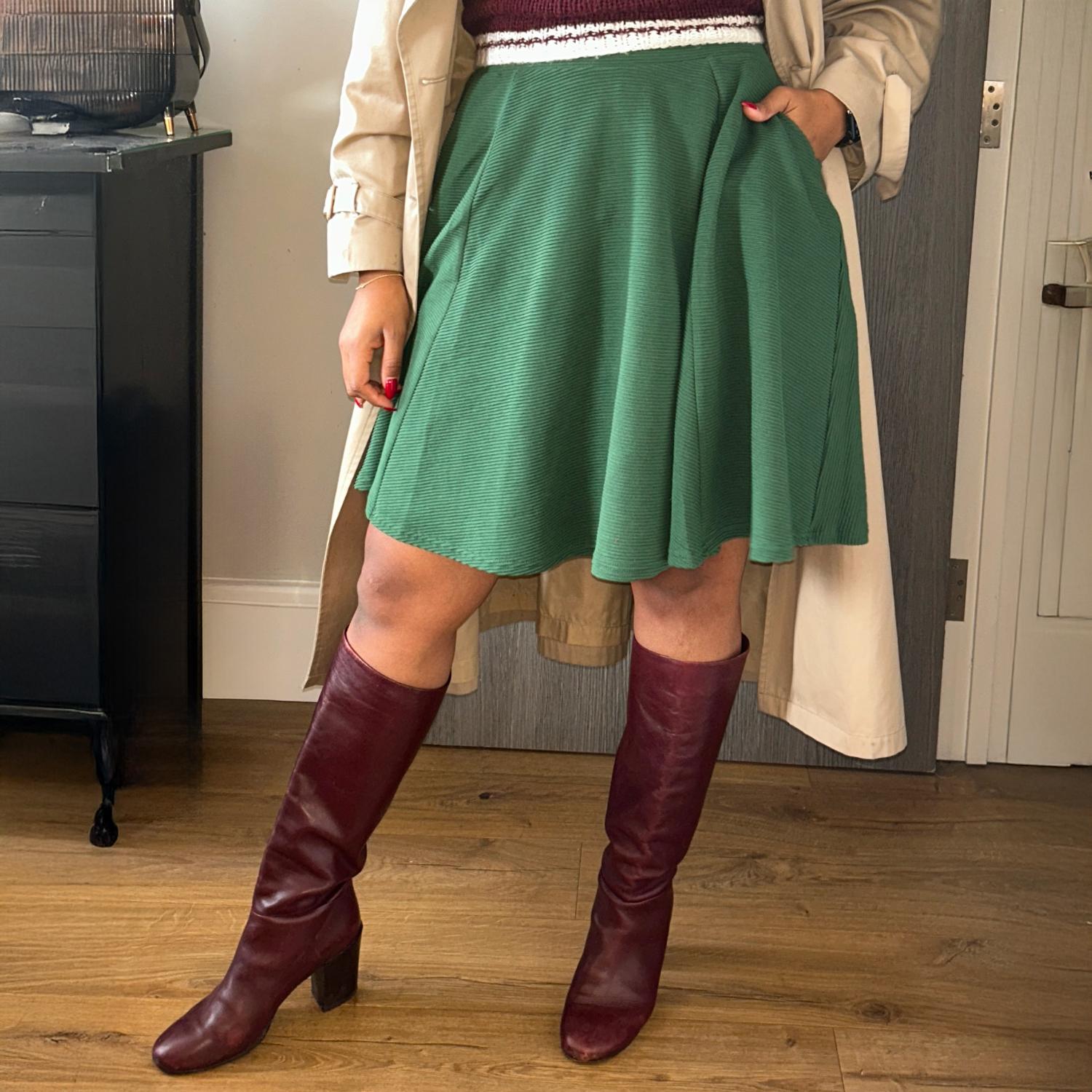 Ottoman Flare Skirt - Petit Pois