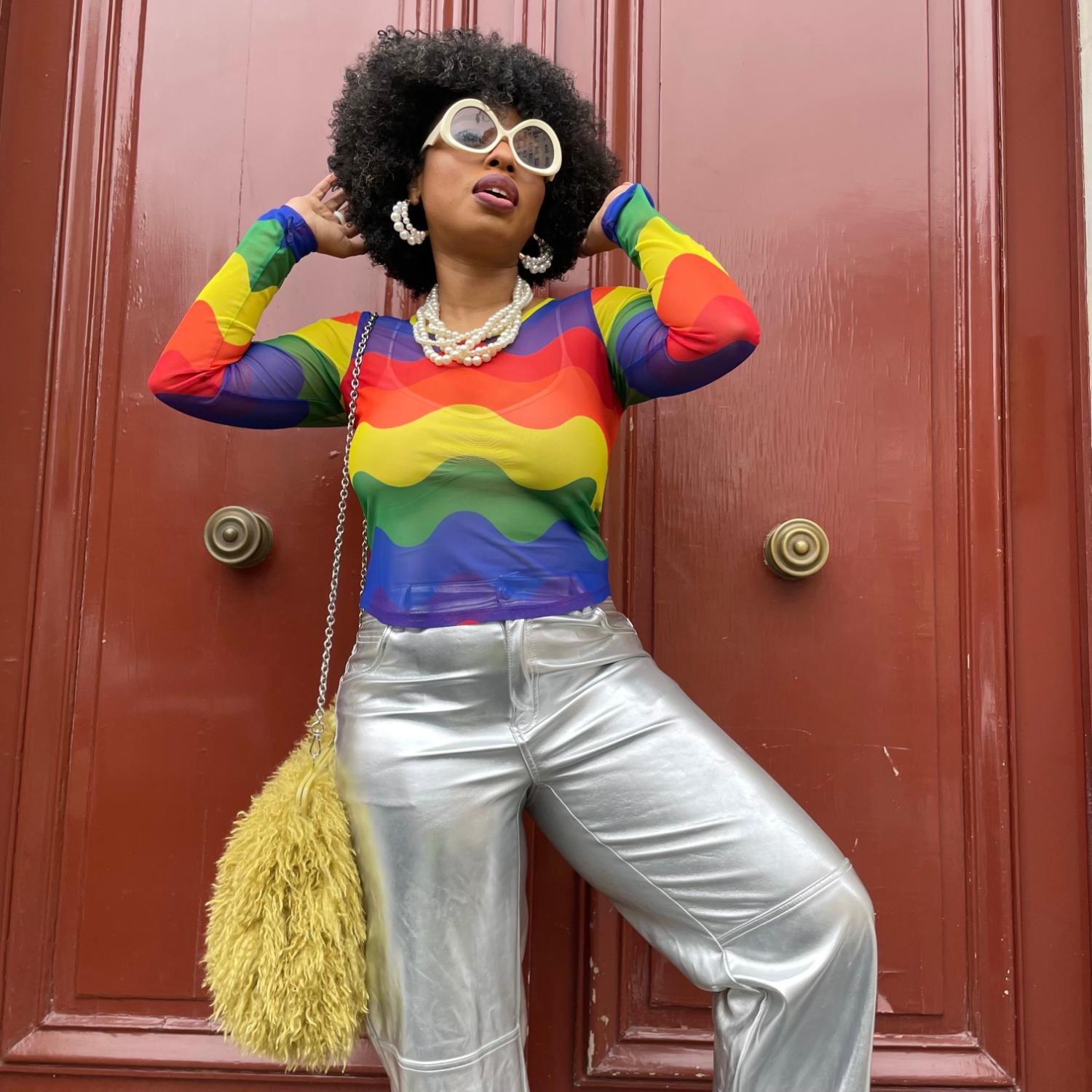 Mesh Top - Rainbeaux