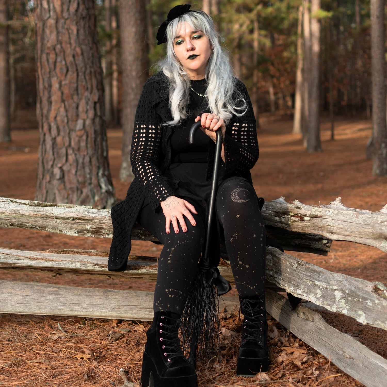 80 Denier Tights - Hallow-queen
