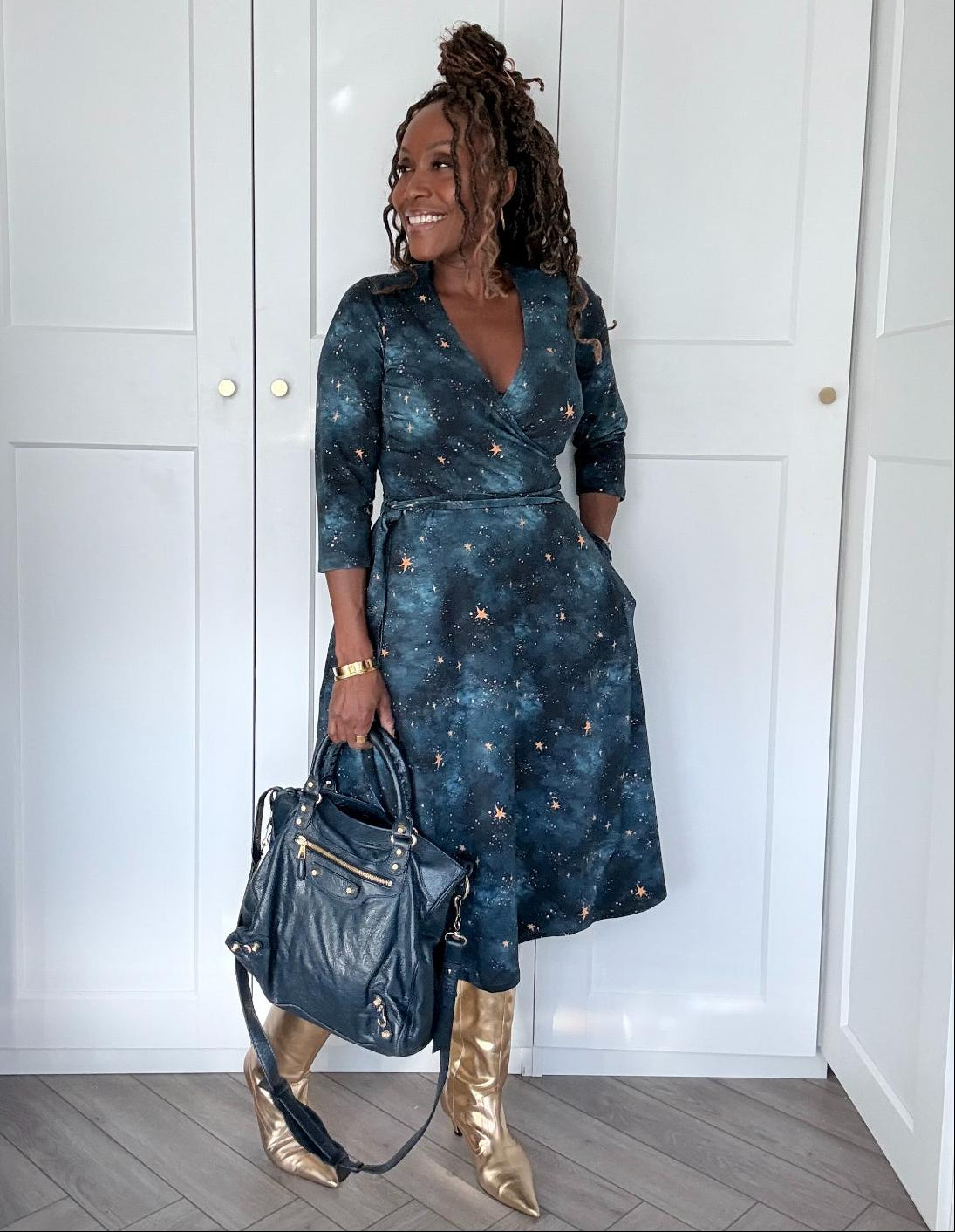 Nebula Wrap Dress