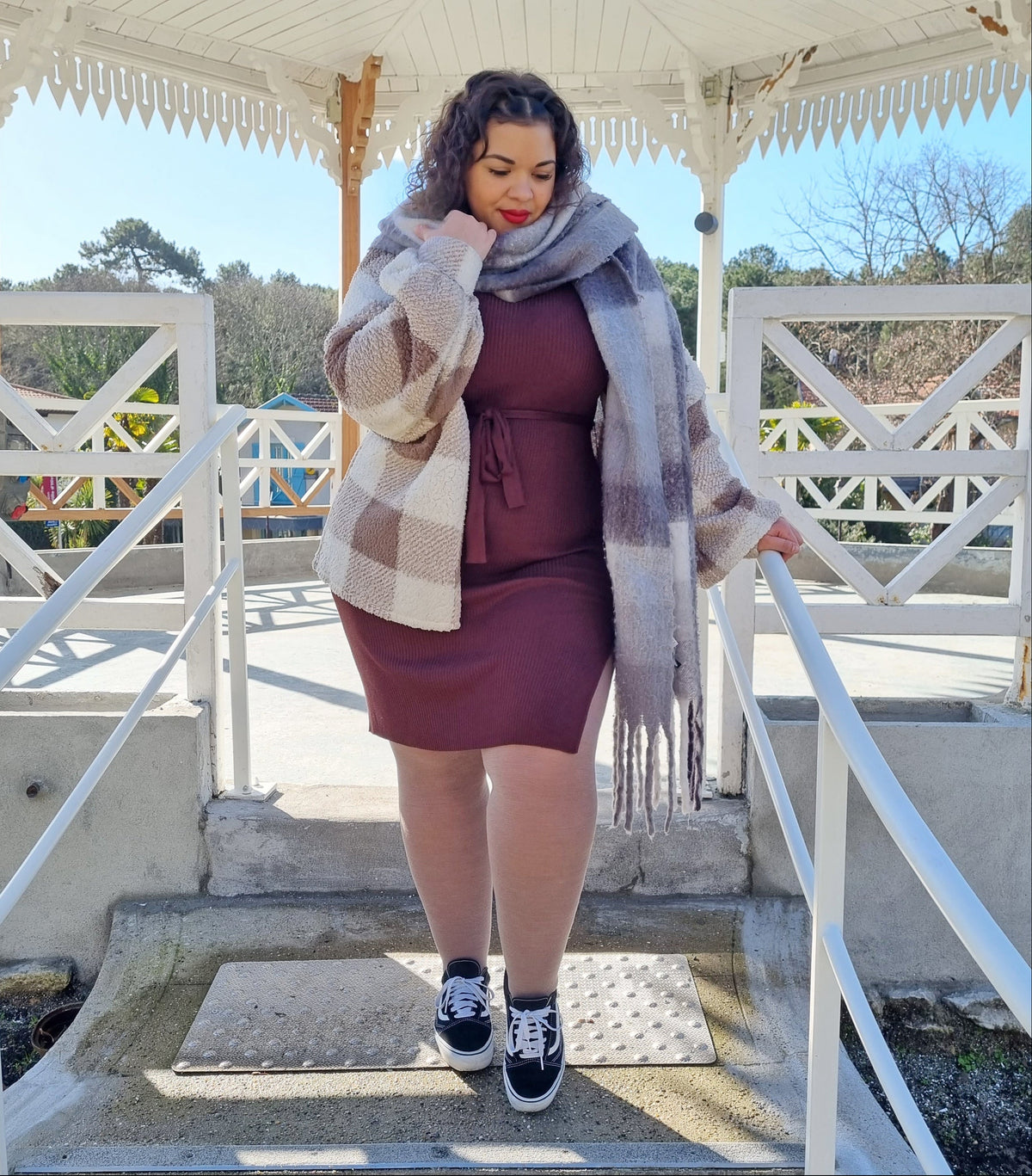 Merino Wool Tights - Sand Dollar