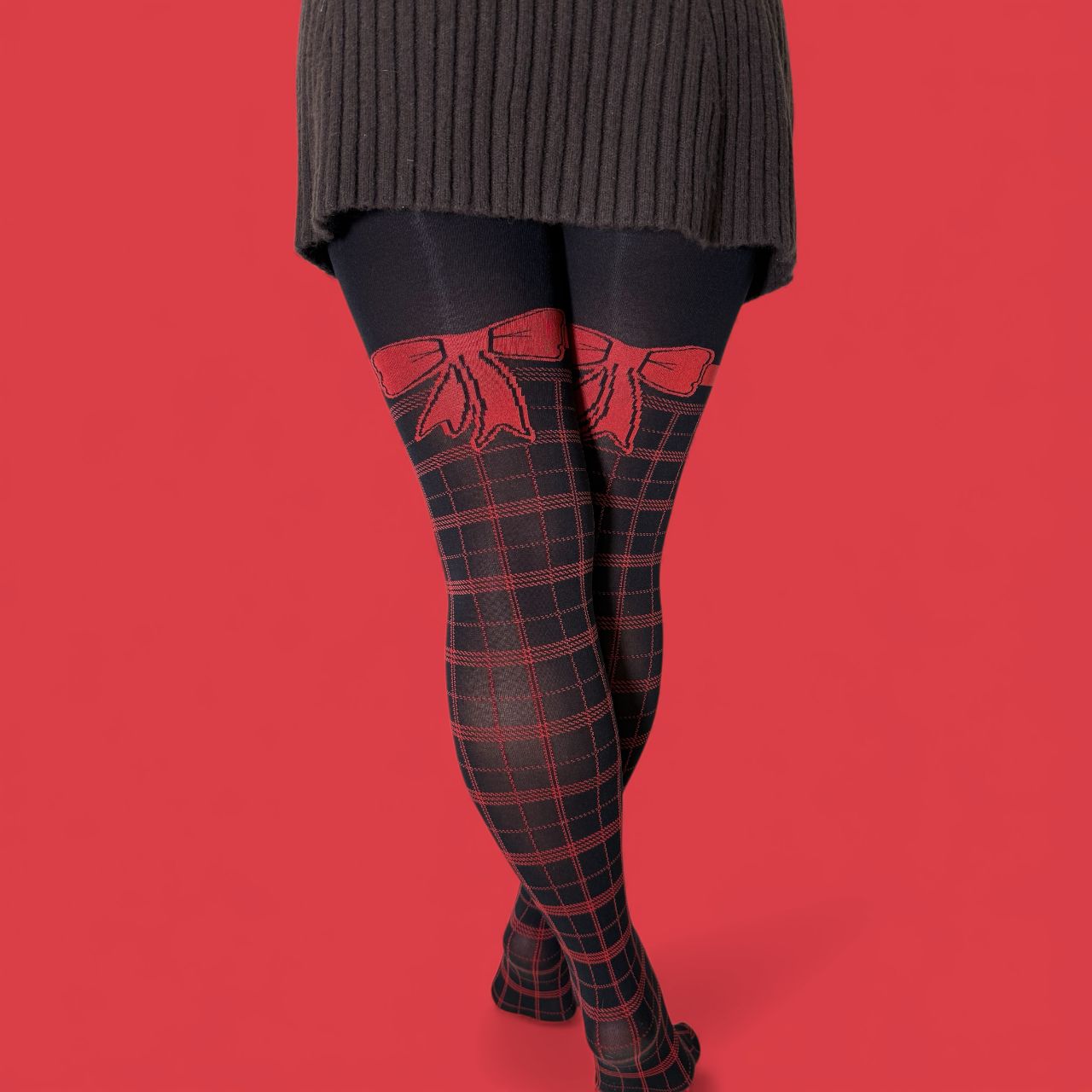 80 Denier Opaque Tights - Gift Wrapped