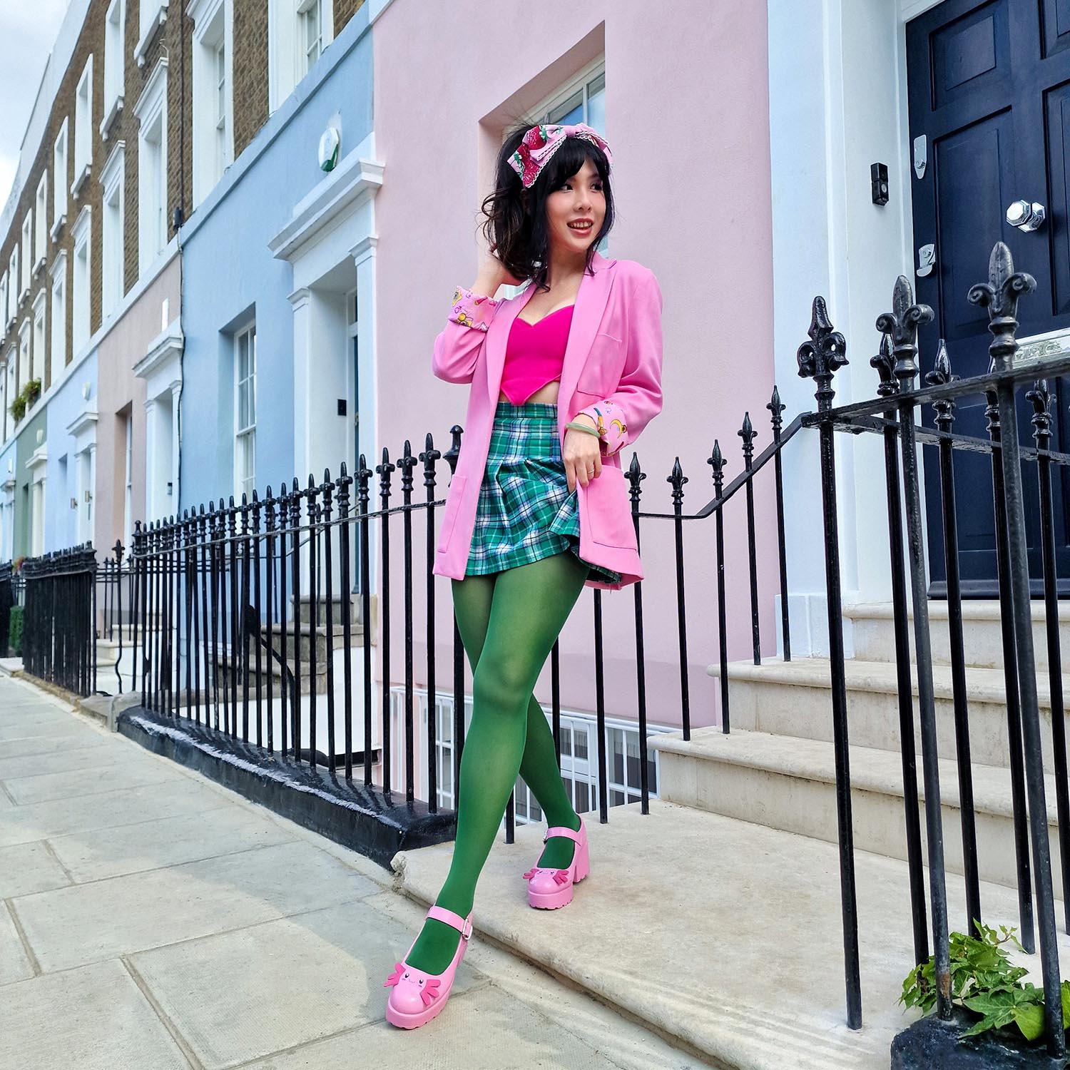 50 Denier Tights - Petit Pois