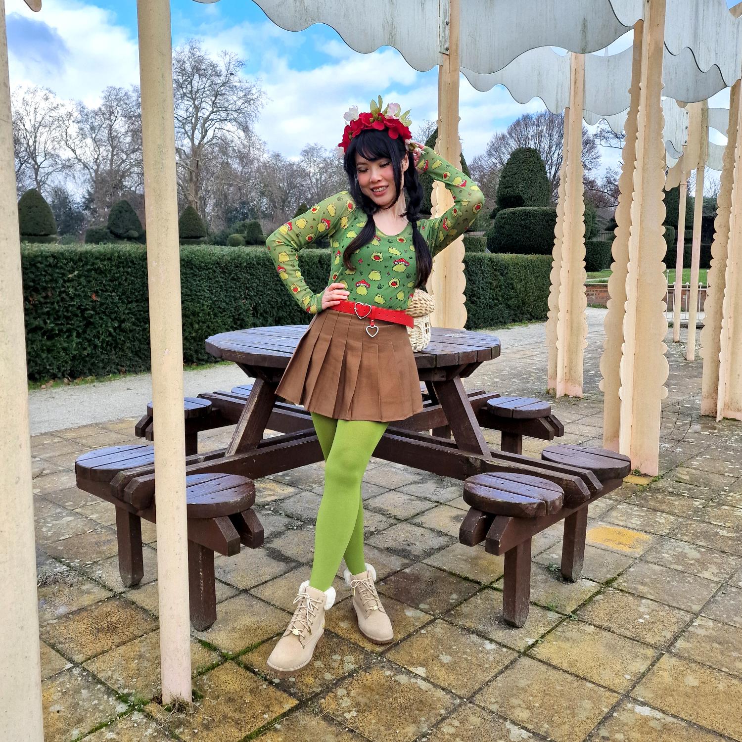 Mesh Top - Hoppy Meadow