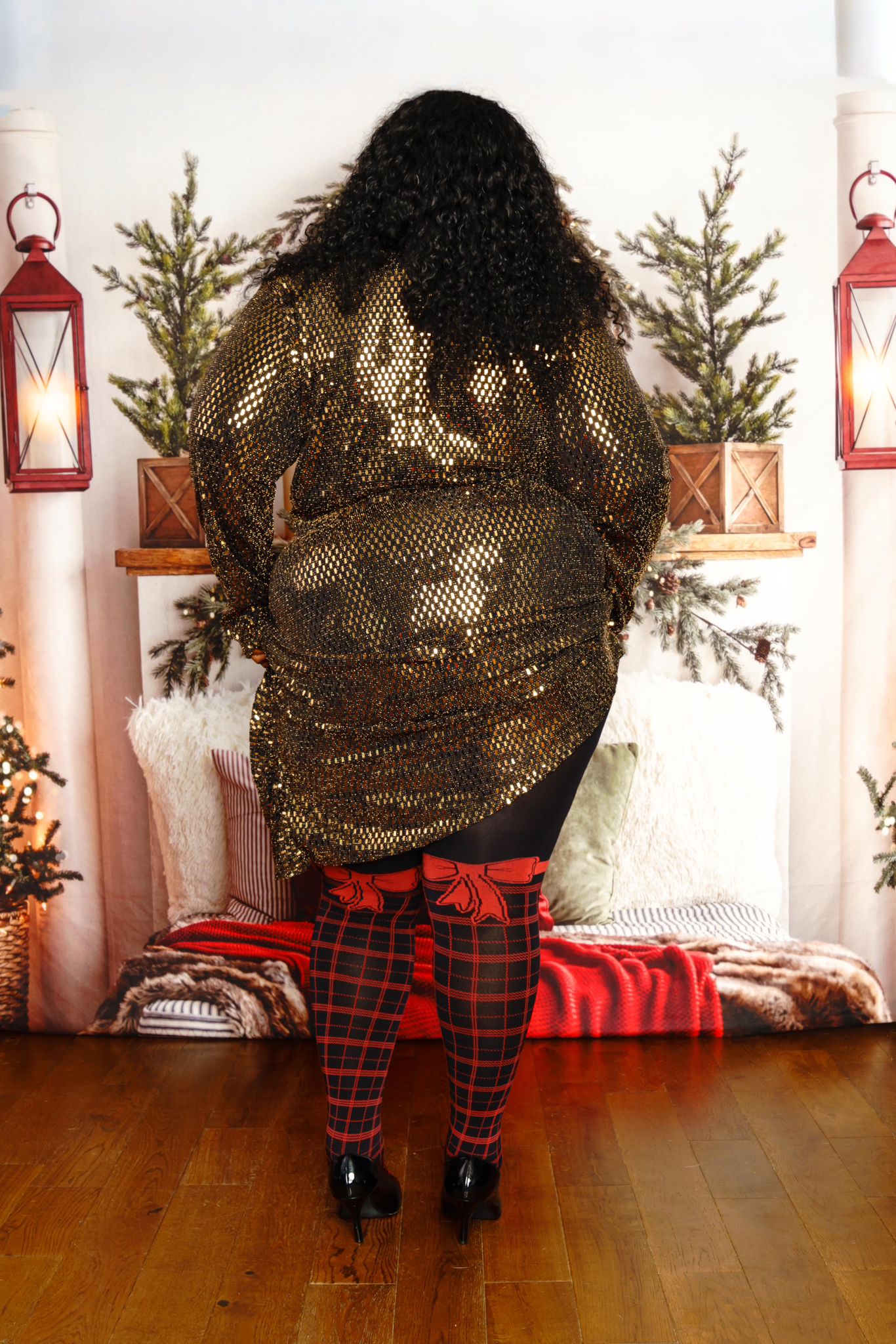 80 Denier Opaque Tights - Gift Wrapped