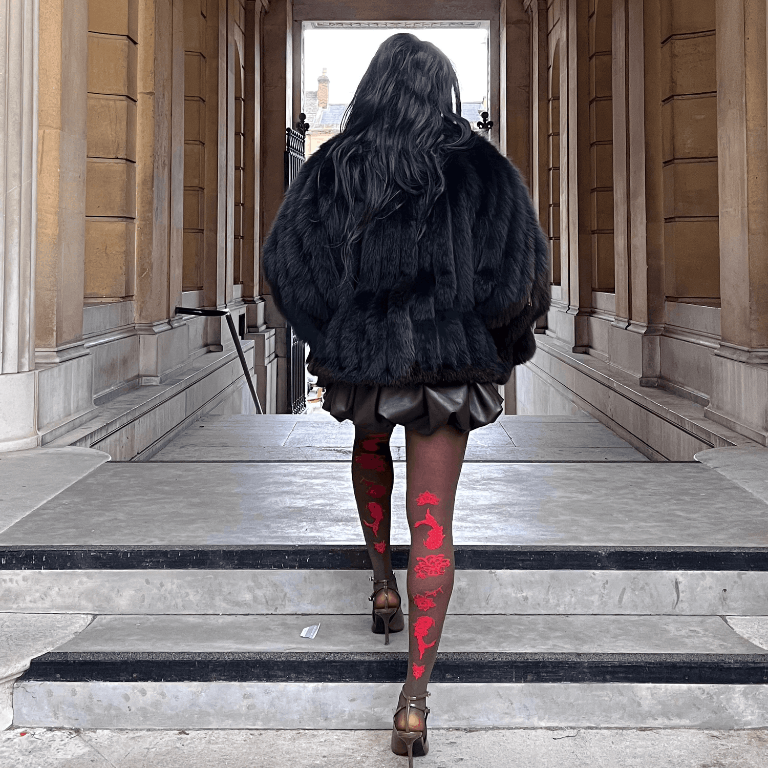 Manifest Sheer Tights - Praline
