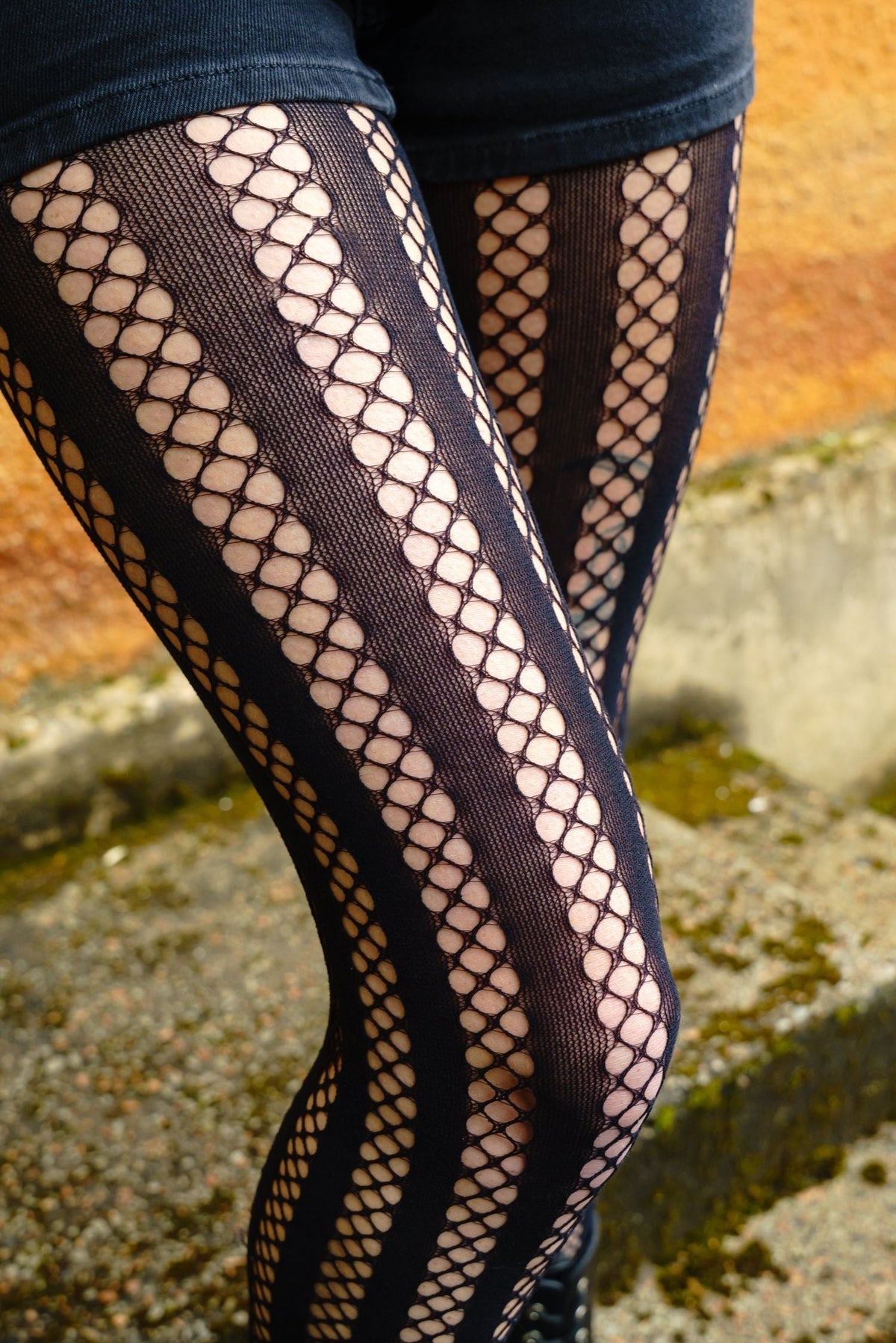 Fishnet Tights - Ravish - Black