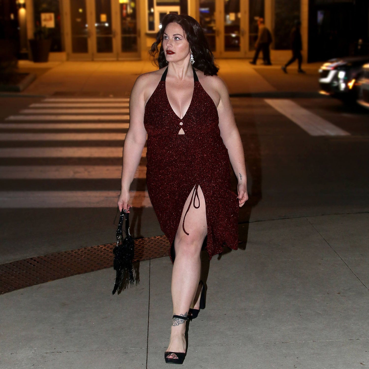 party dress midsize Itscourtneyhamilton on LTK