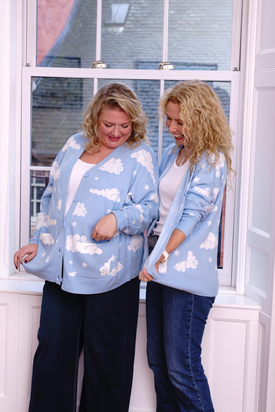 Cotton Rich Cardigan - Cloud