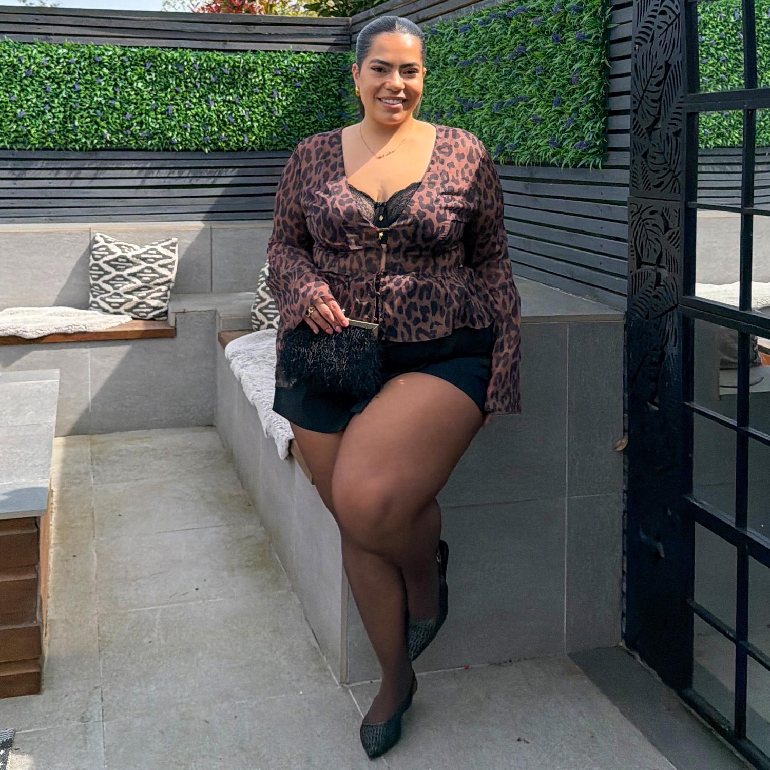 30 Denier Sheer Halo Tights - Praline