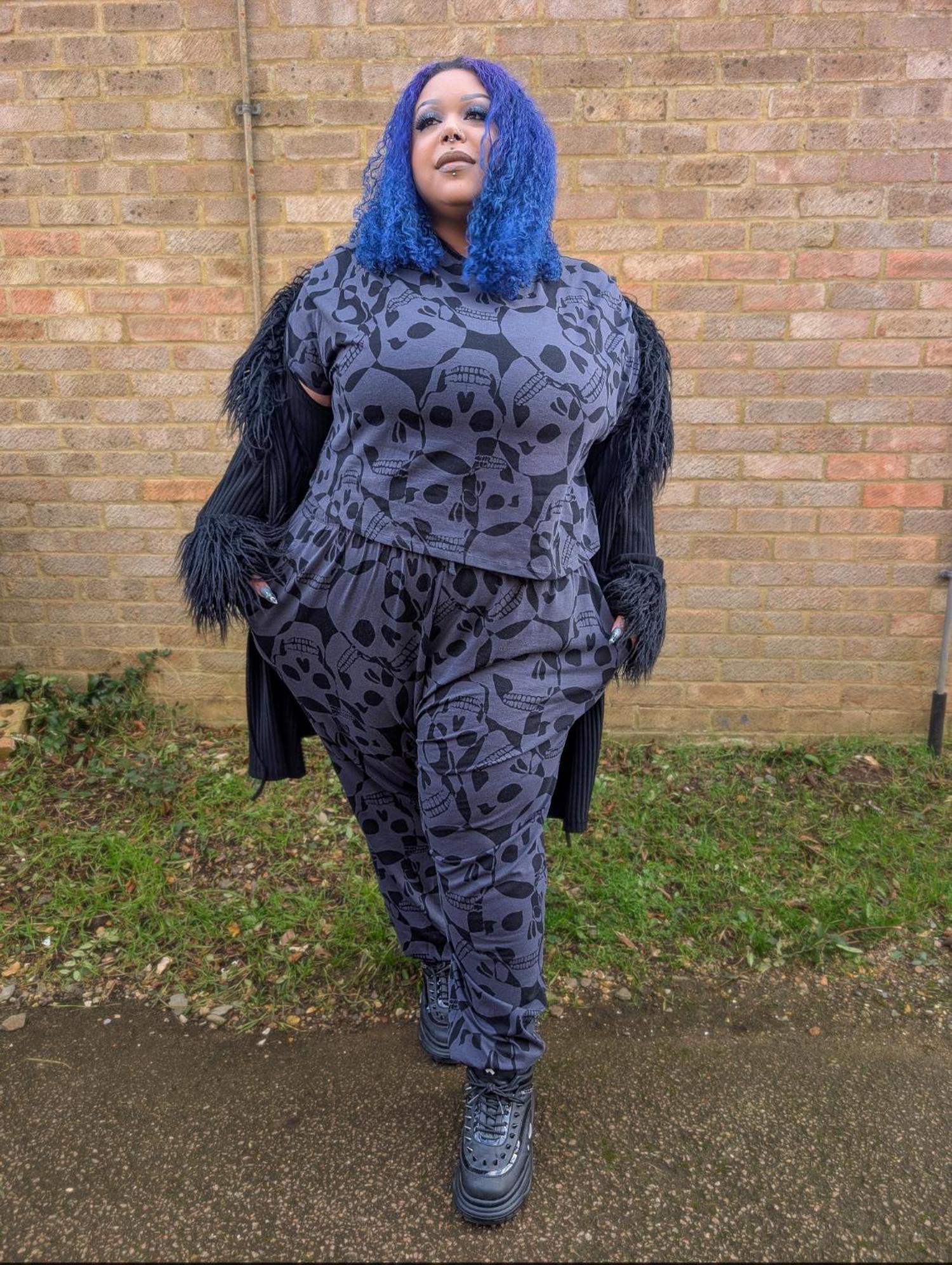 Organic Cotton PJ Bottoms - Catacomb