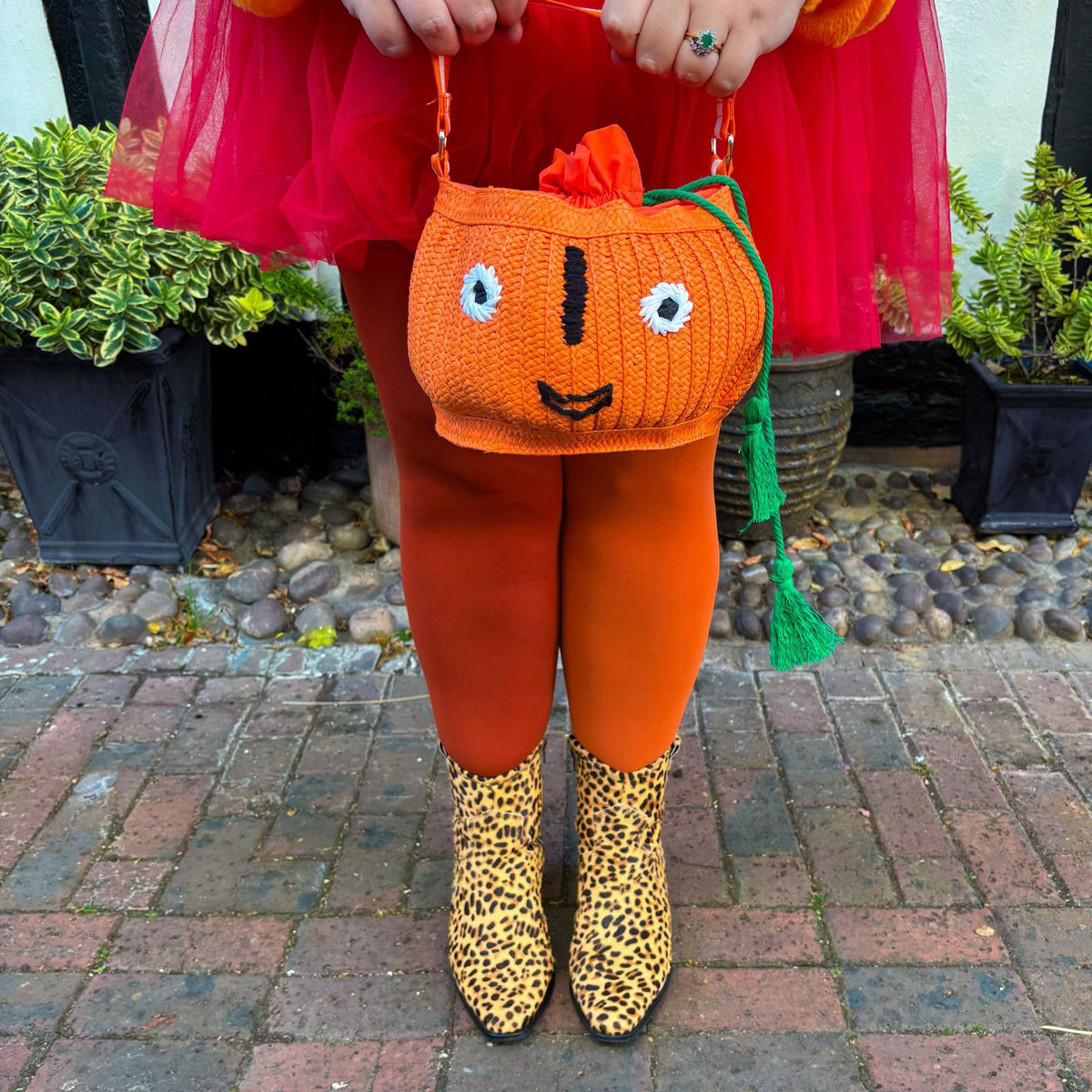80 Denier Duo Tights - Pumpkin Pie