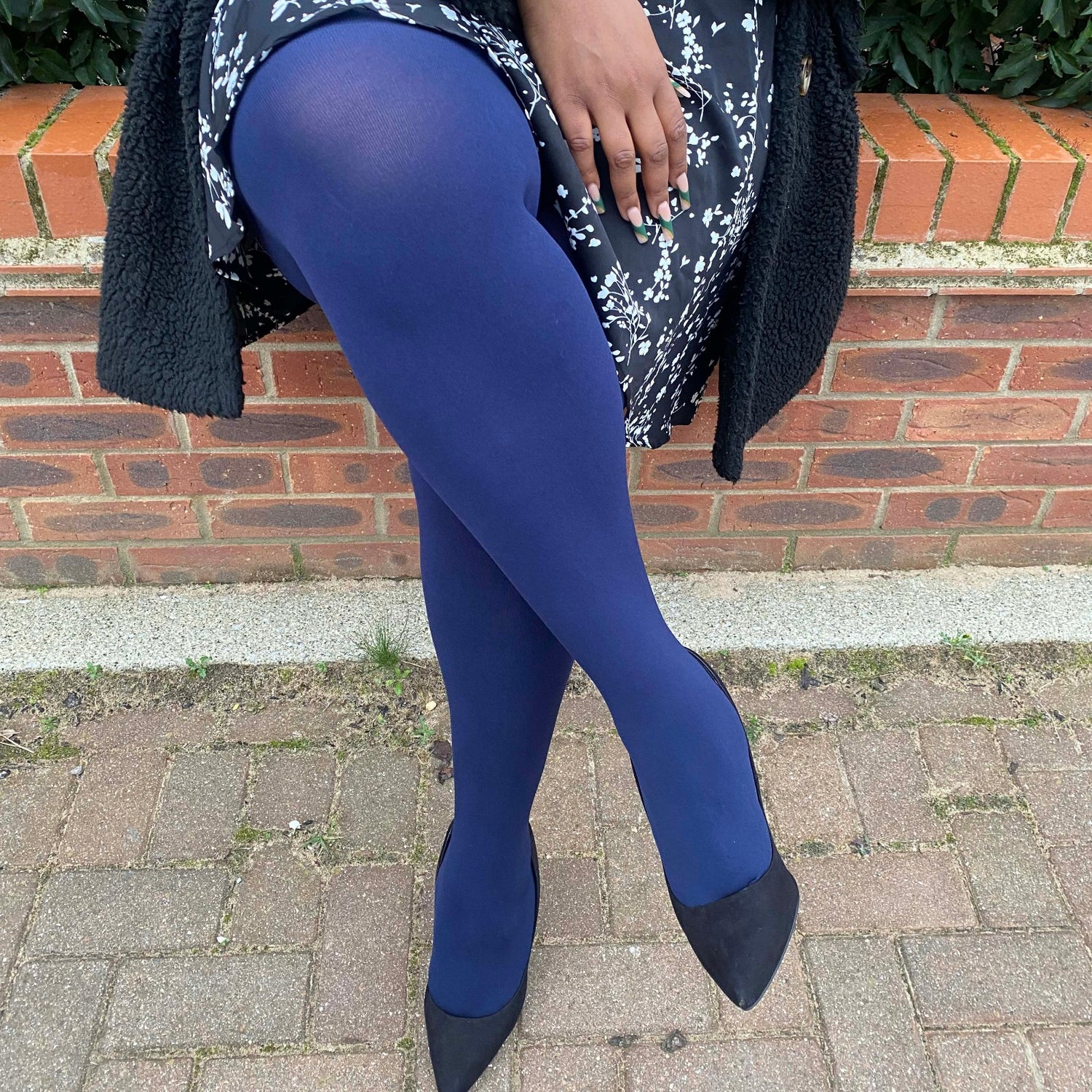 80 Denier Tights - Navy
