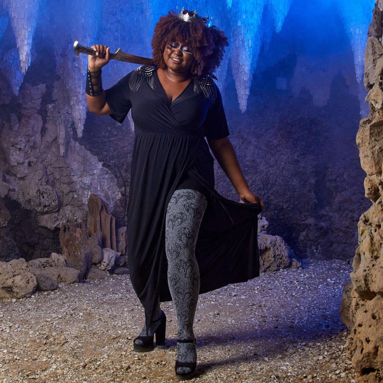 ACOTAR Tights - Silver Legion - Snag