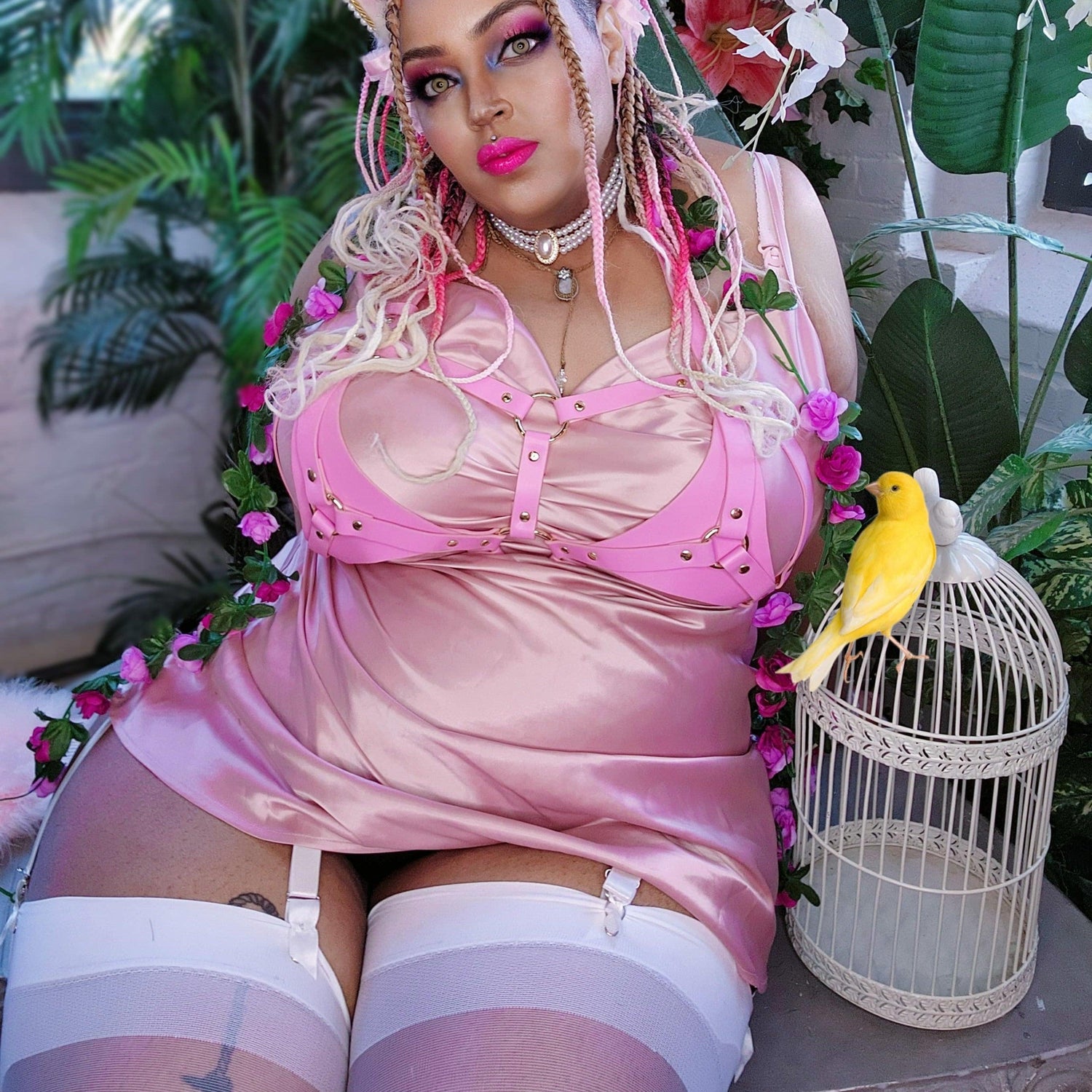 Columbia Stockings - White - Snag