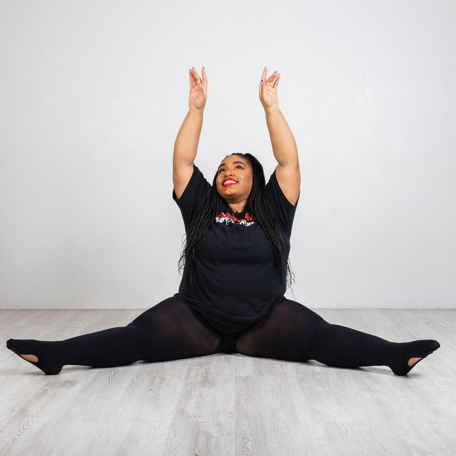 Convertible Dance Tights - Black - Snag