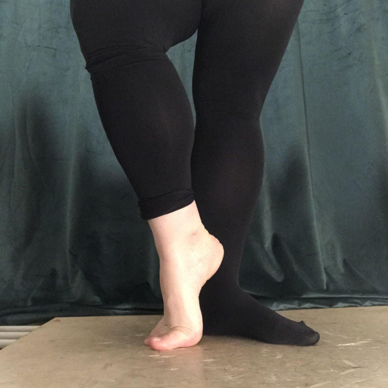 Convertible Dance Tights - Black - Snag