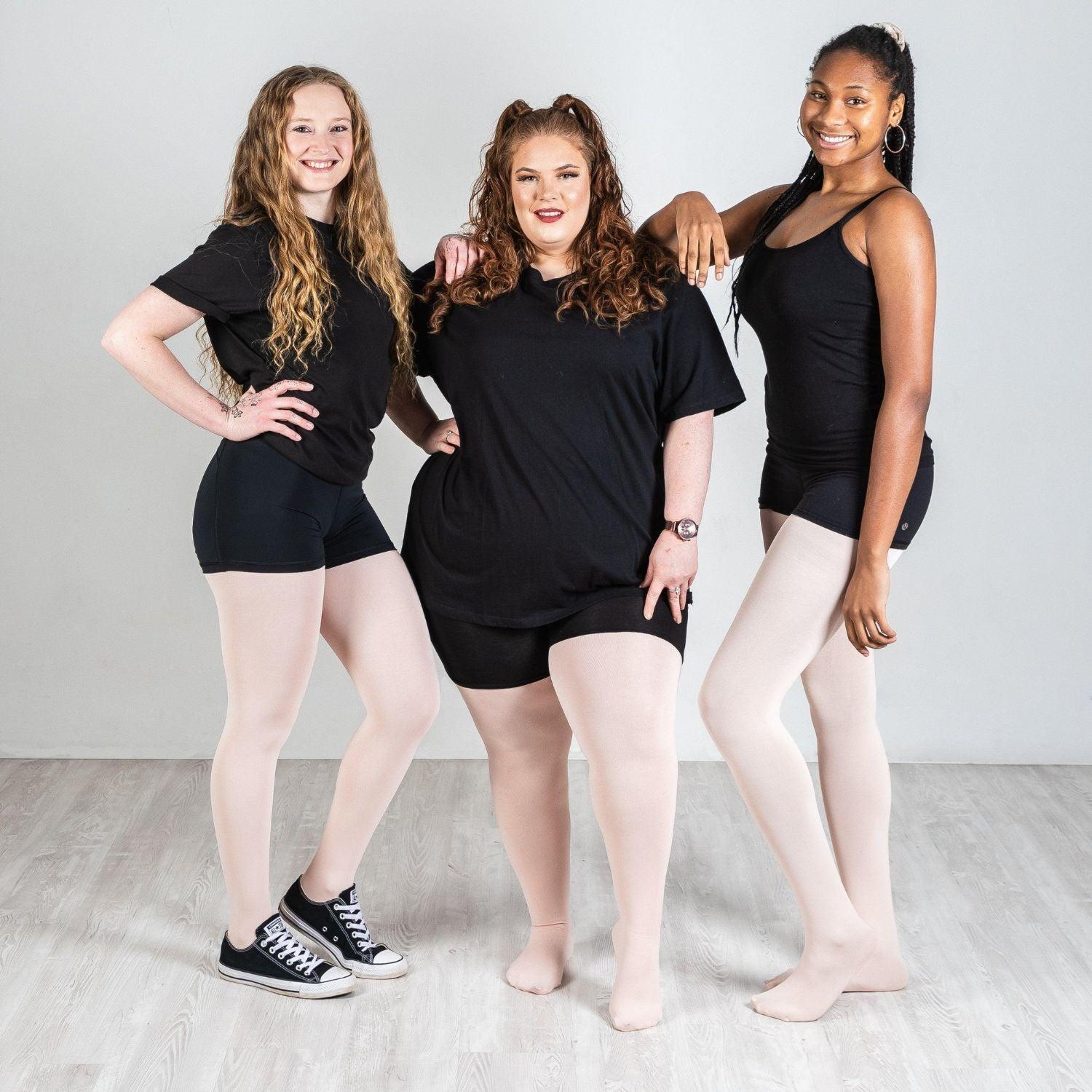 Convertible Dance Tights - Pink - Snag