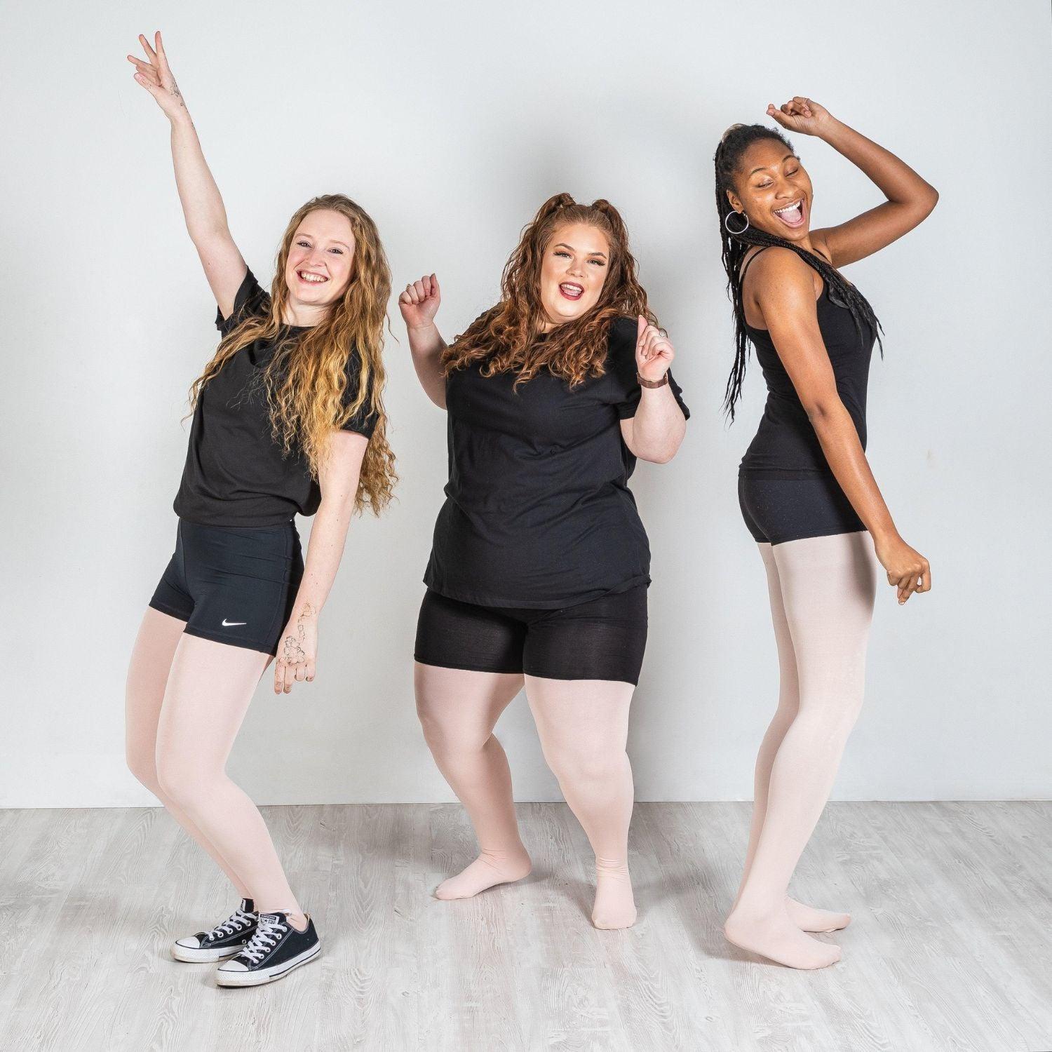 Convertible Dance Tights - Pink - Snag