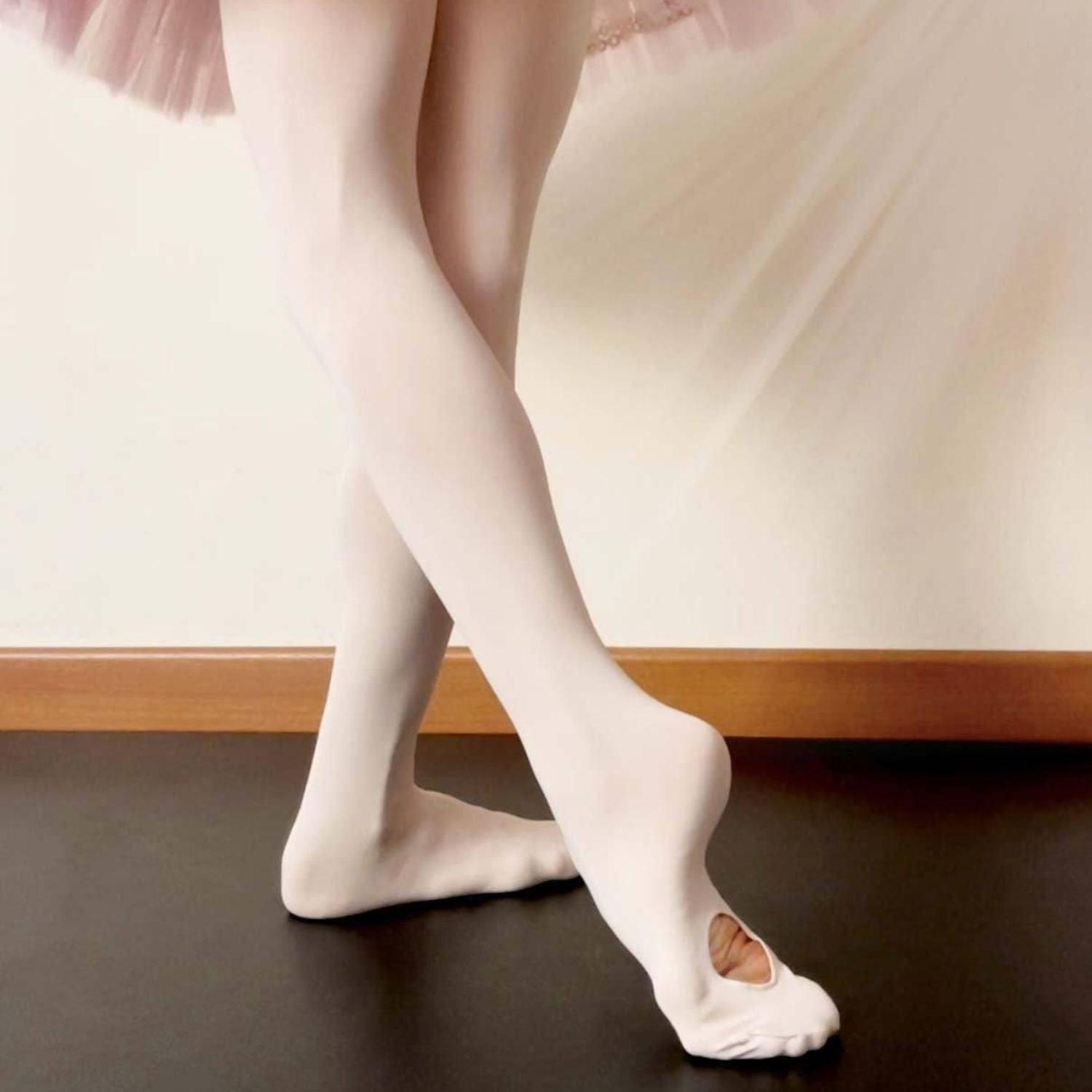 Convertible Dance Tights - Pink - Snag