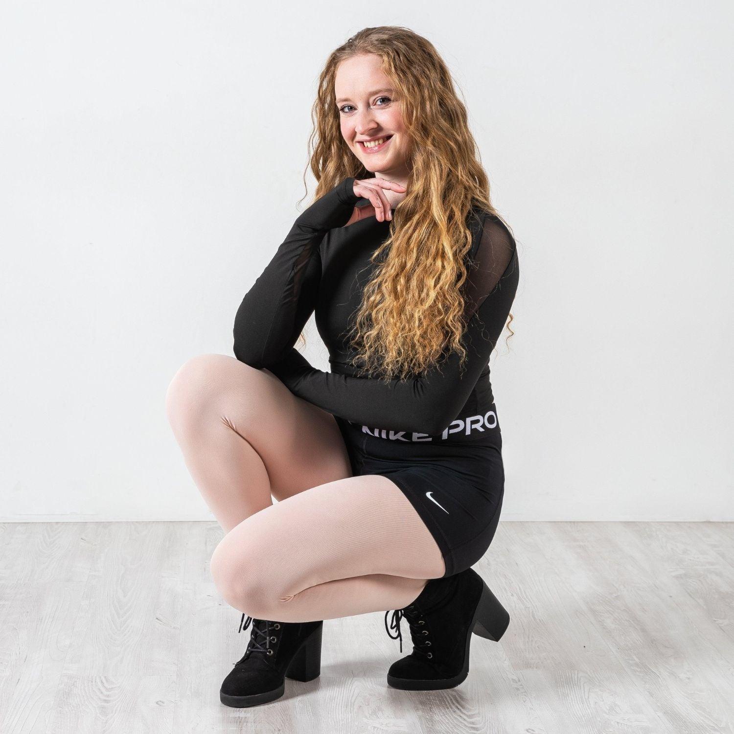 Convertible Dance Tights - Pink - Snag