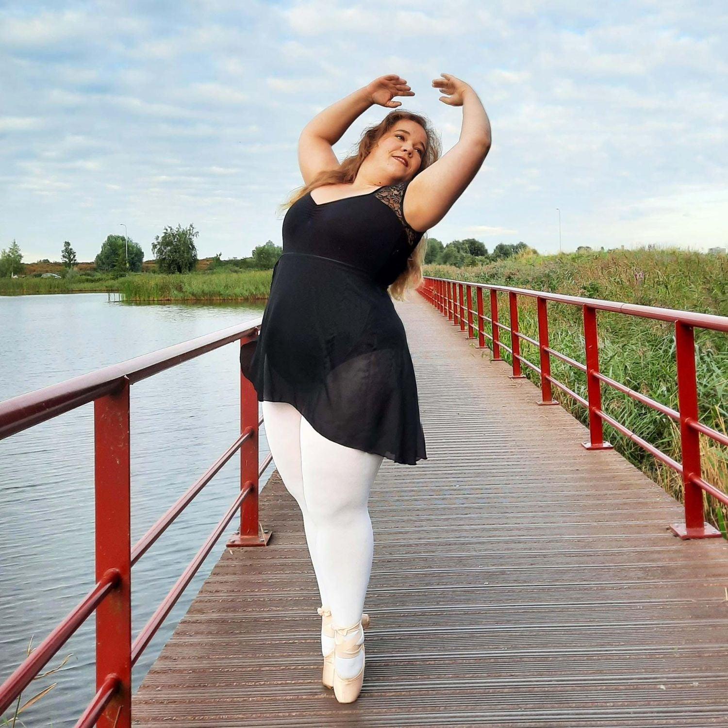 Convertible Dance Tights - White - Snag