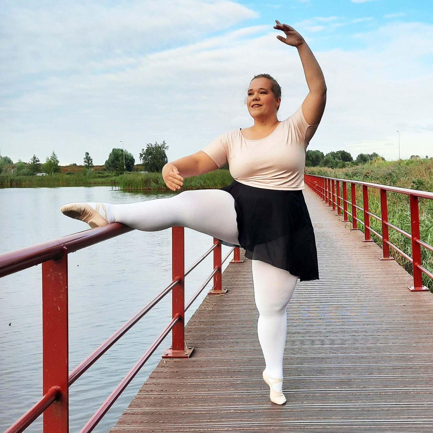 Convertible Dance Tights - White - Snag