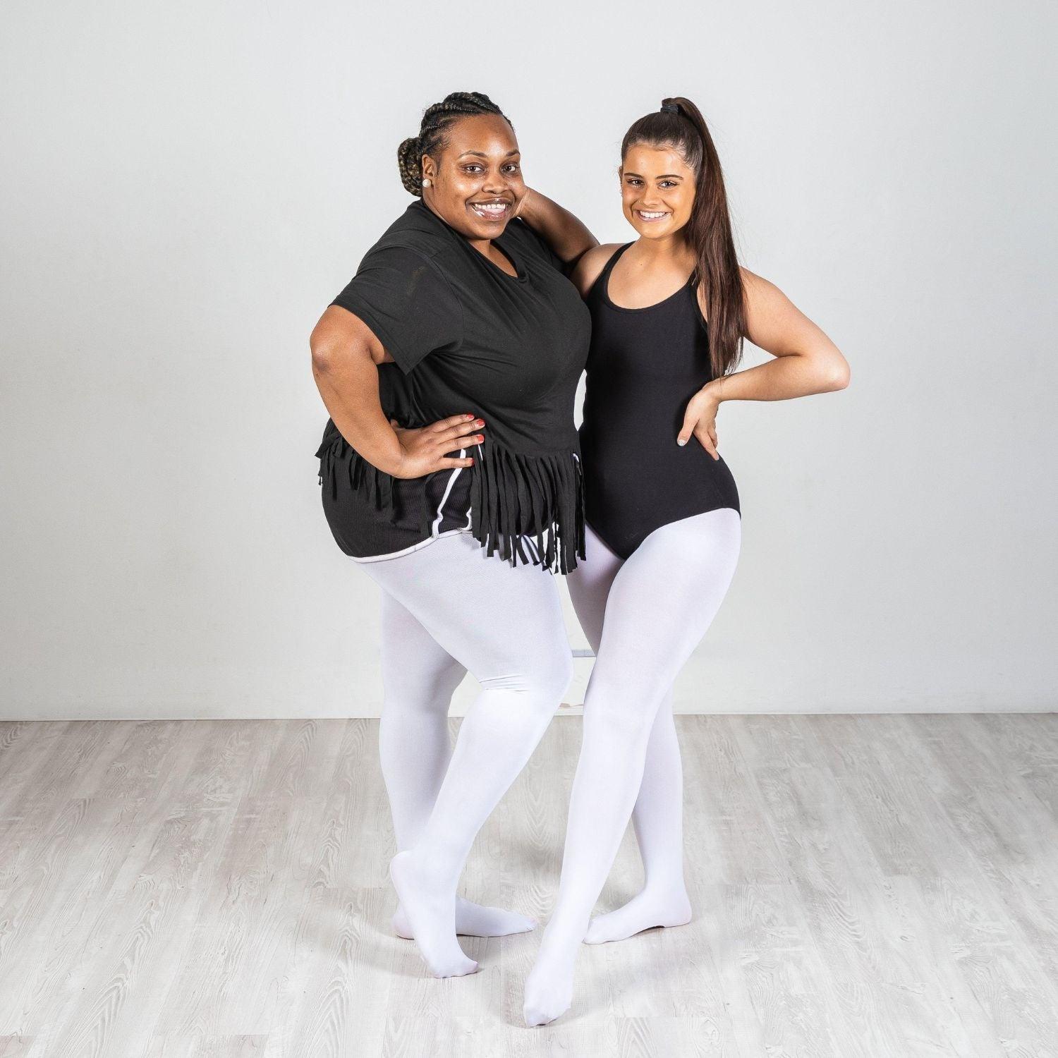 Convertible Dance Tights - White - Snag