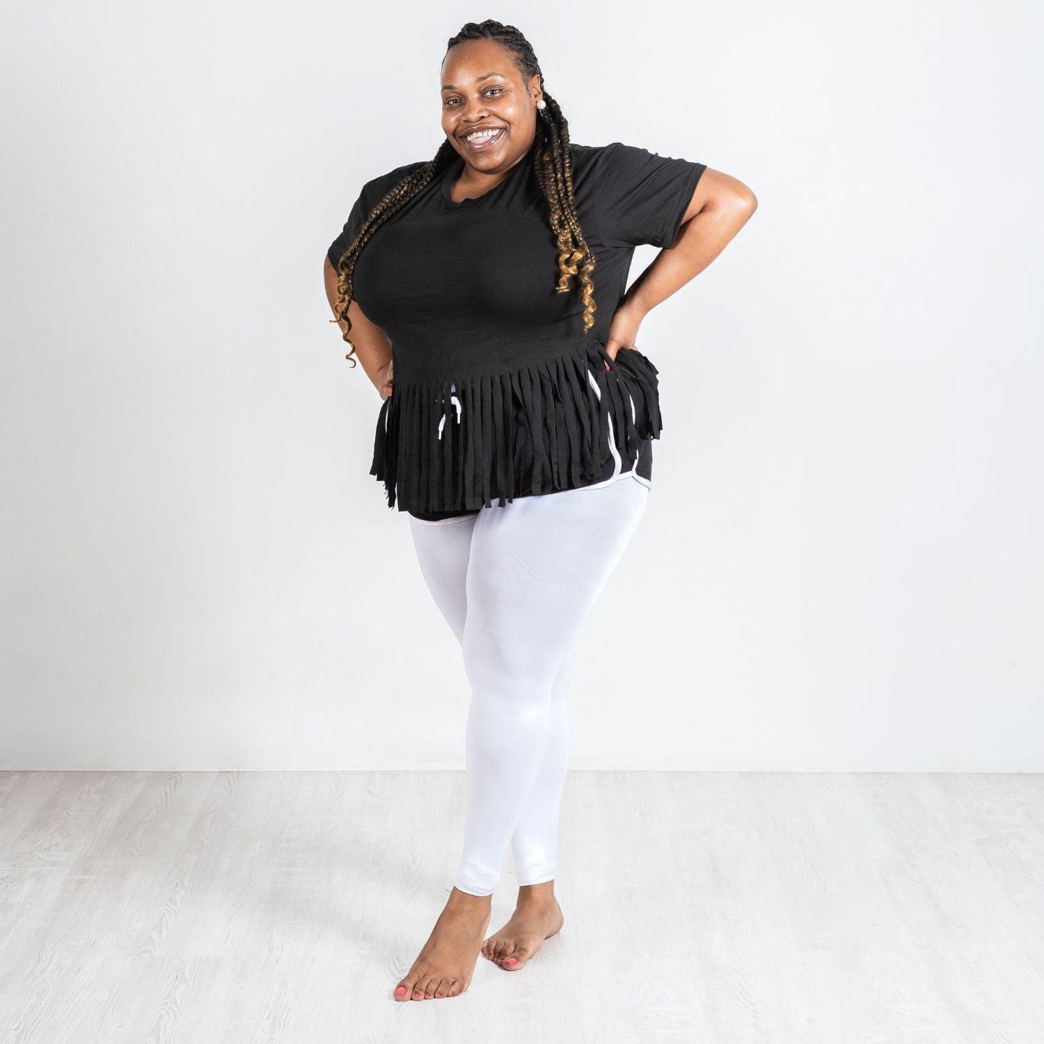 Convertible Dance Tights - White - Snag