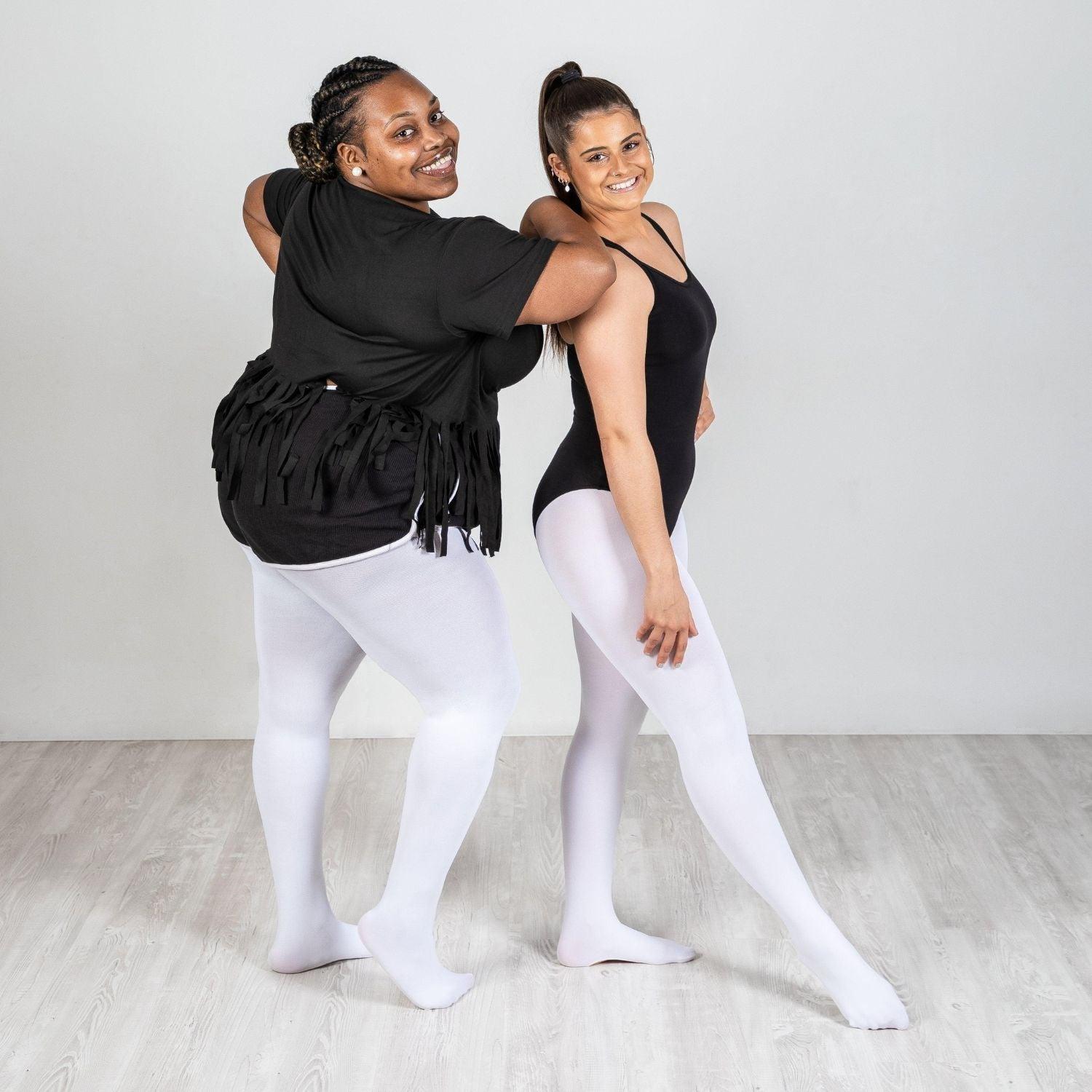 Convertible Dance Tights - White - Snag