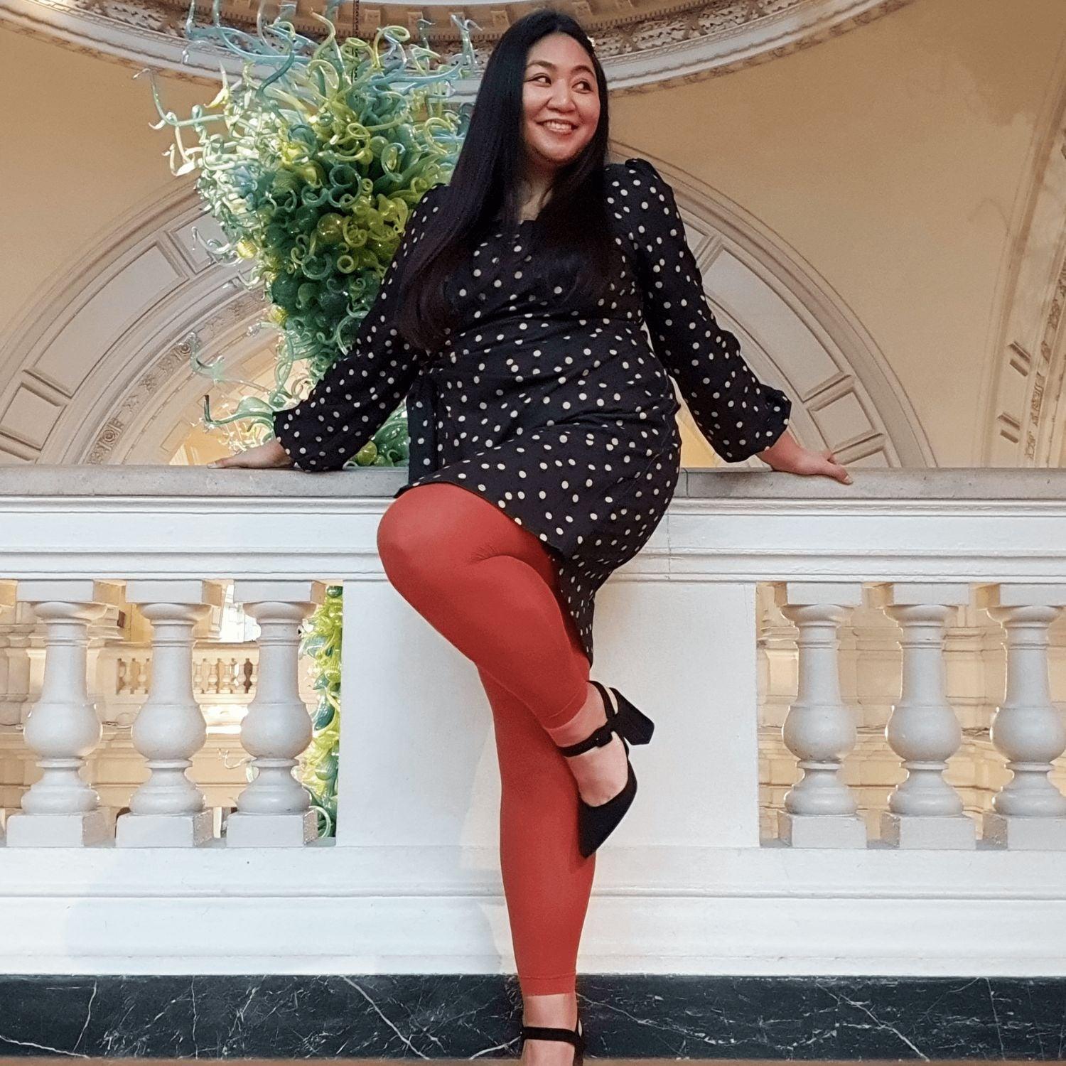 Footless Tights - Butternut - Snag