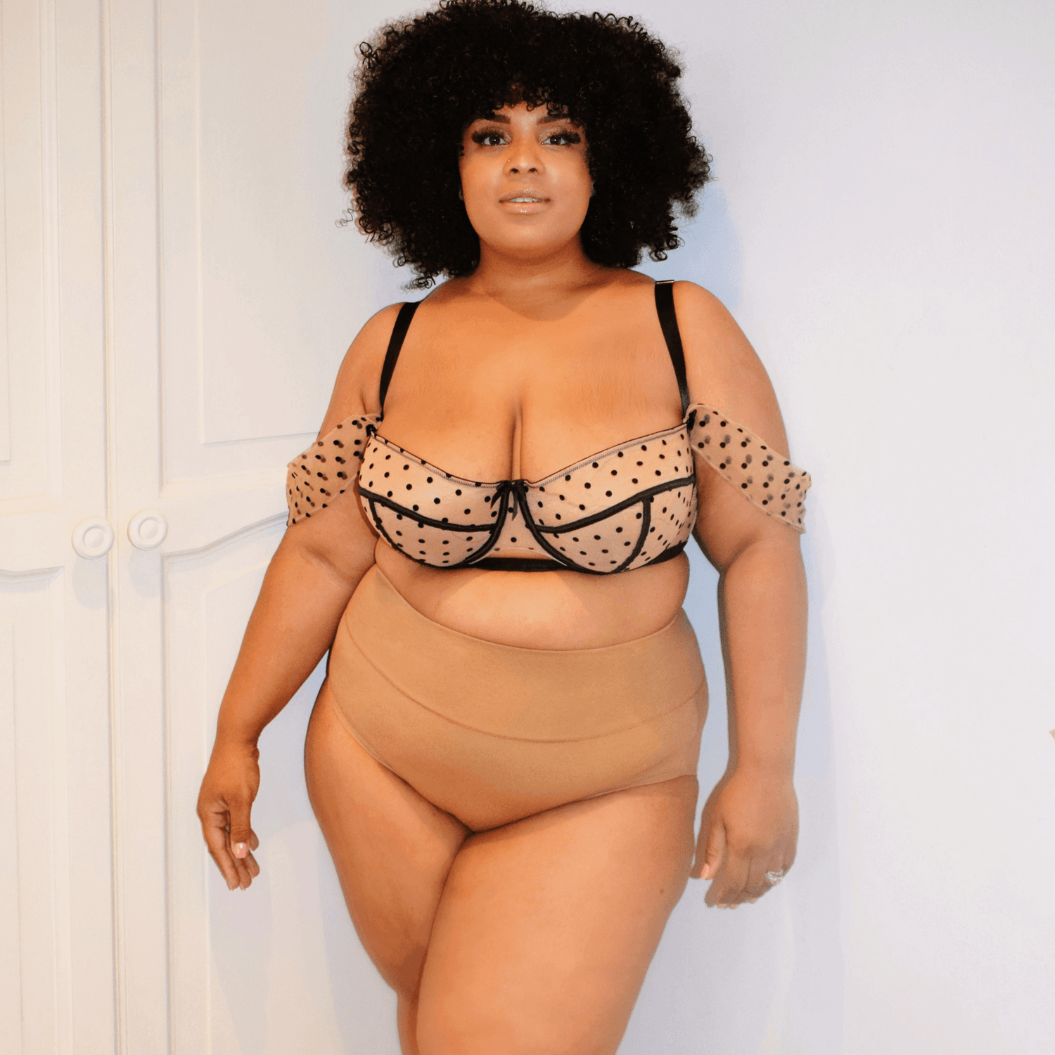 Full Brief Knickers - Caramel - Snag