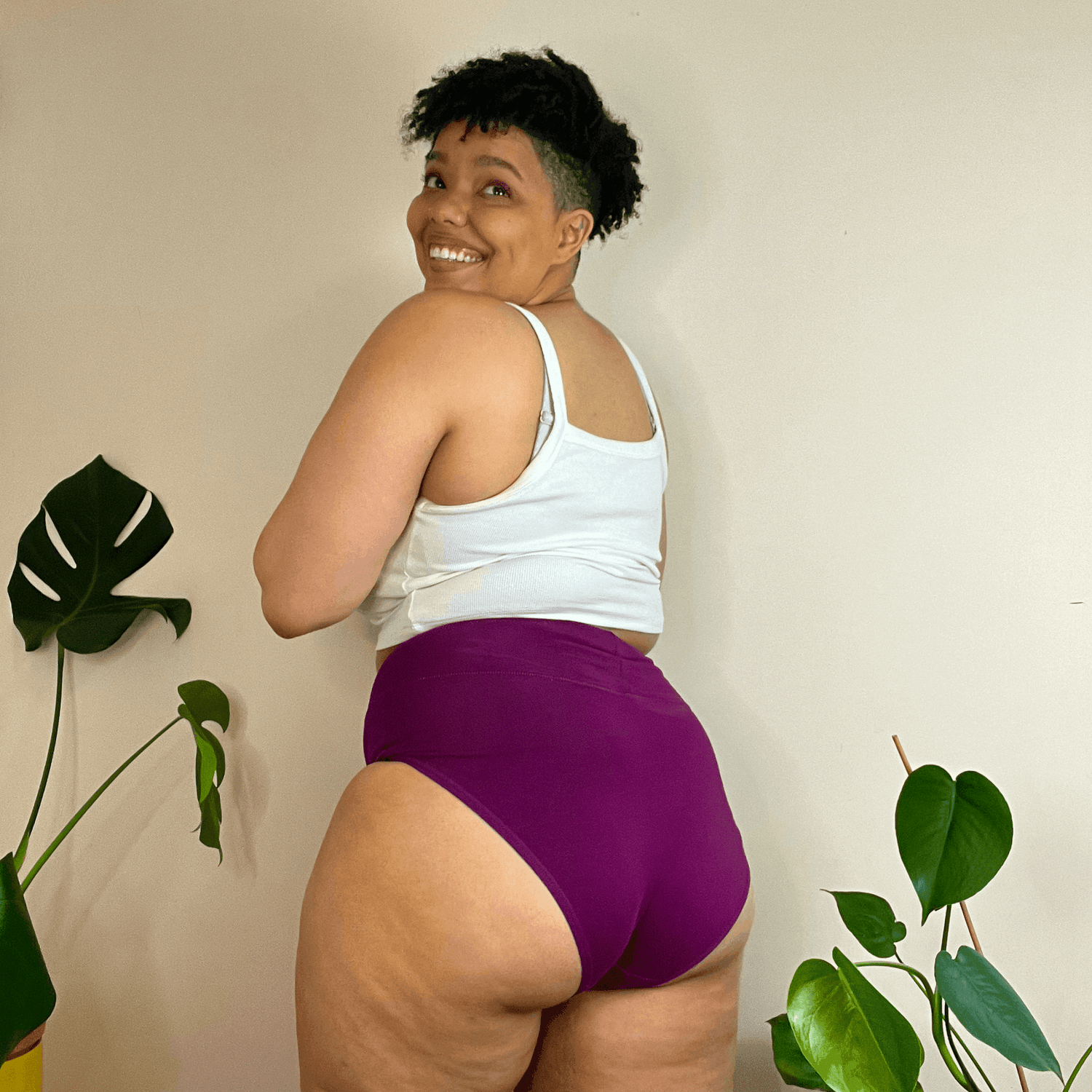 Full Brief Knickers - Figgy Pudding - Snag