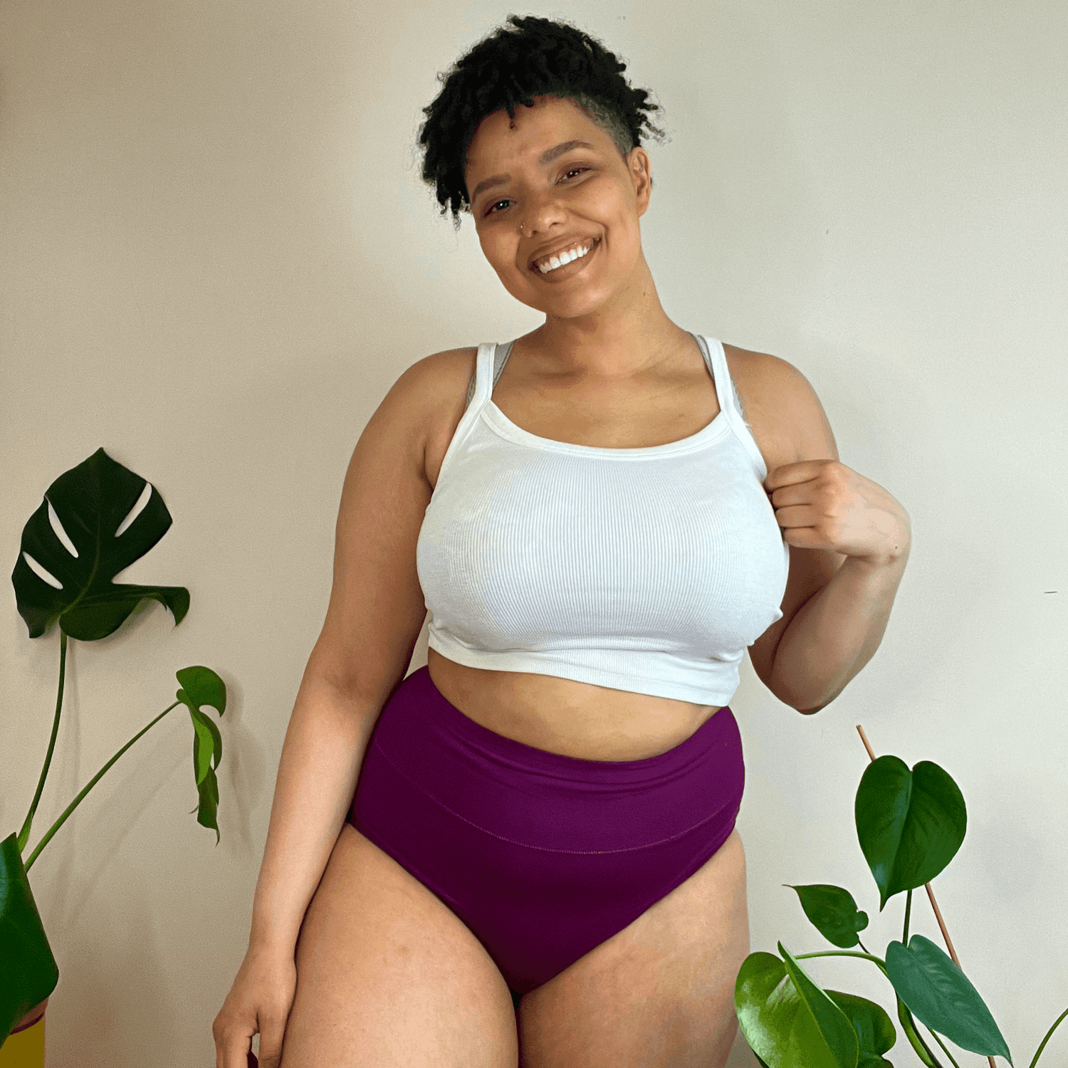 Full Brief Knickers - Figgy Pudding - Snag